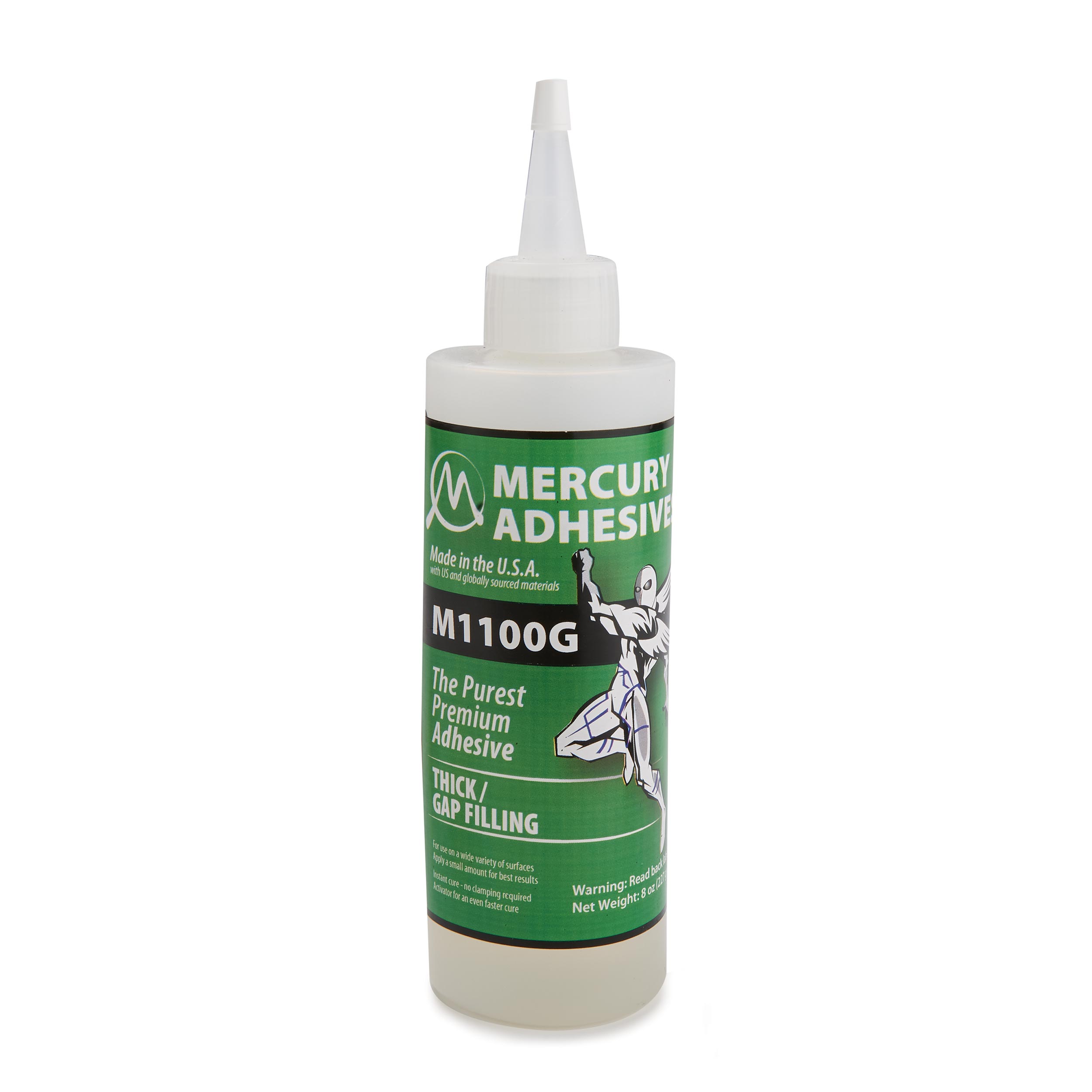 product: Mercury Adhesives CA Glue - Thick - 8 oz shown