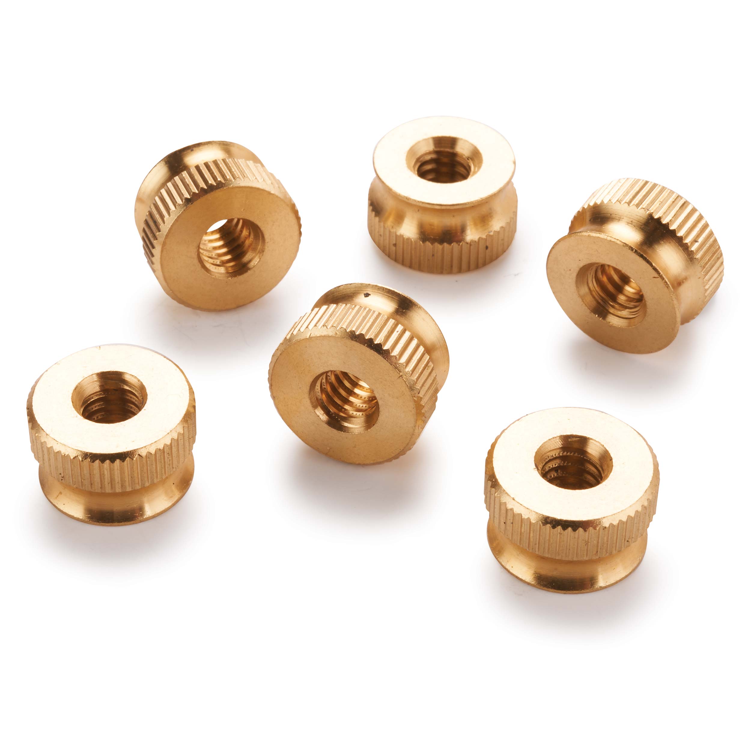 product: WoodRiver Knurled Thumb Nut Knobs - 1/4