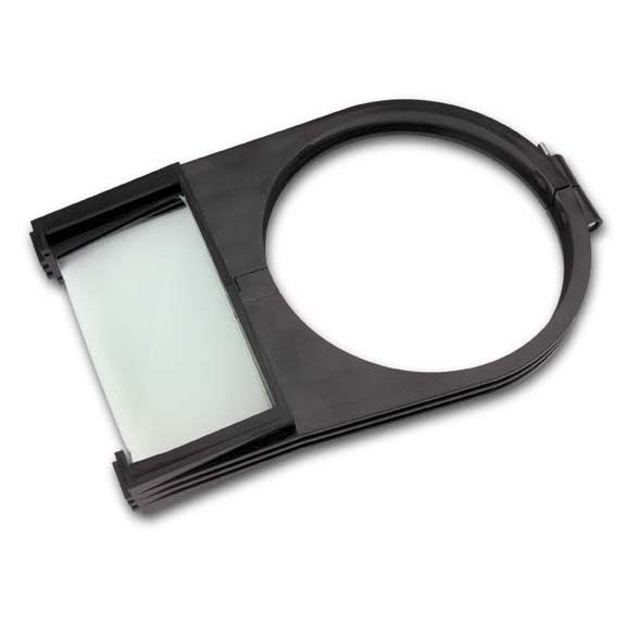 product: Moffatt 2X/4X Magnifier, Shade Attachment shown