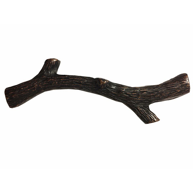 product: Buck Snort Lodge Small Twig Pull, Oil Rubbed Bronze shown