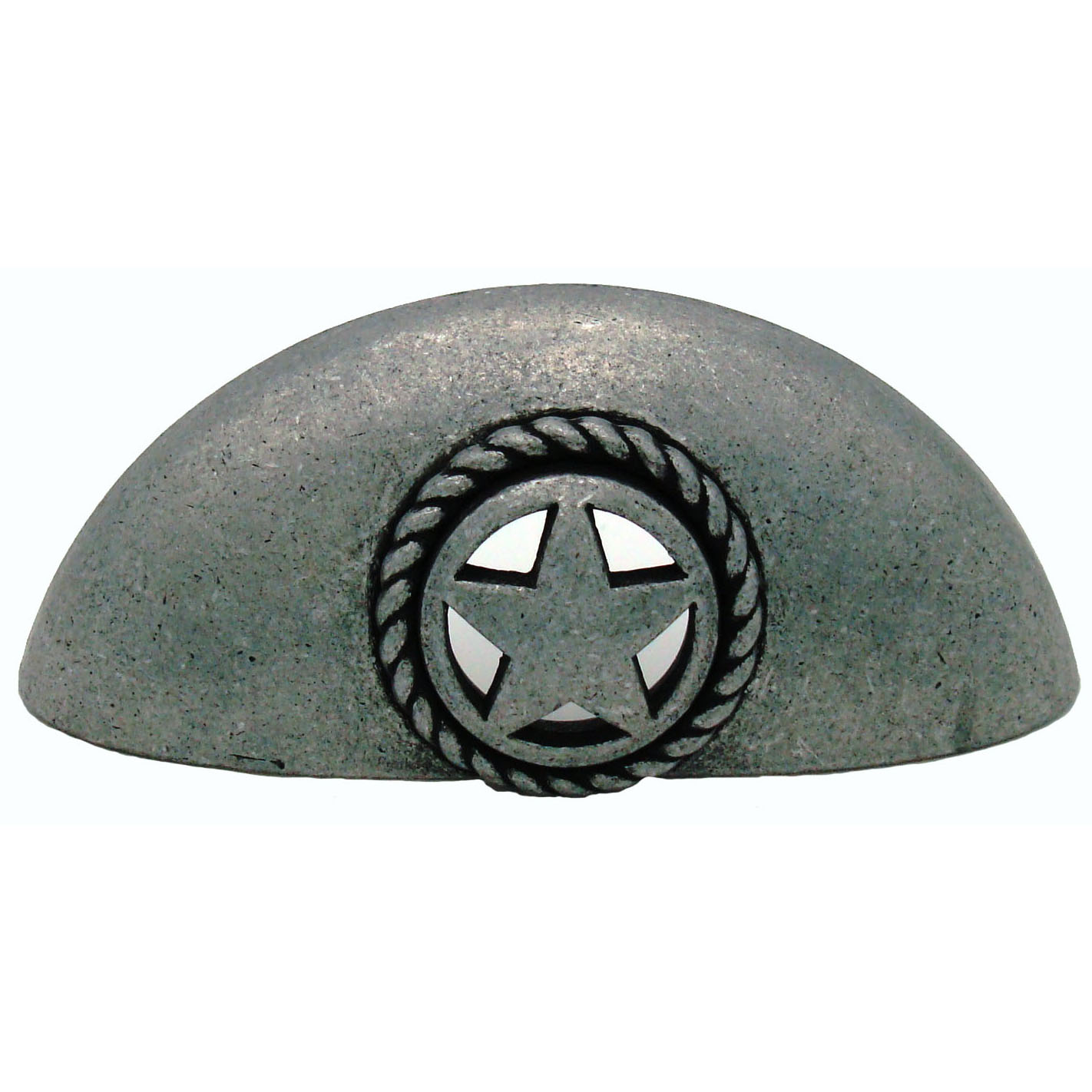 product: Buck Snort Lodge Star Cup Pull, Pewter Oxide shown