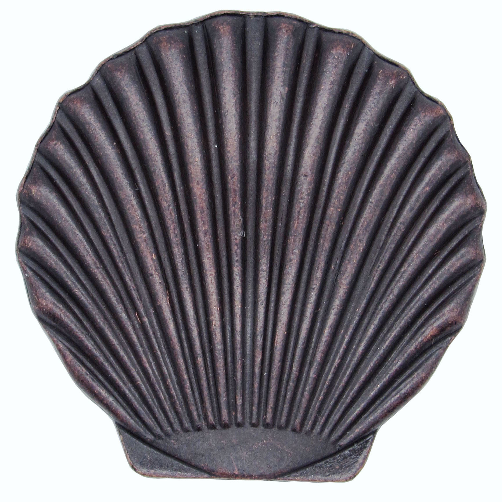 product: Buck Snort Lodge Scallop Seashell Knob, Oil Rubbed Bronze shown