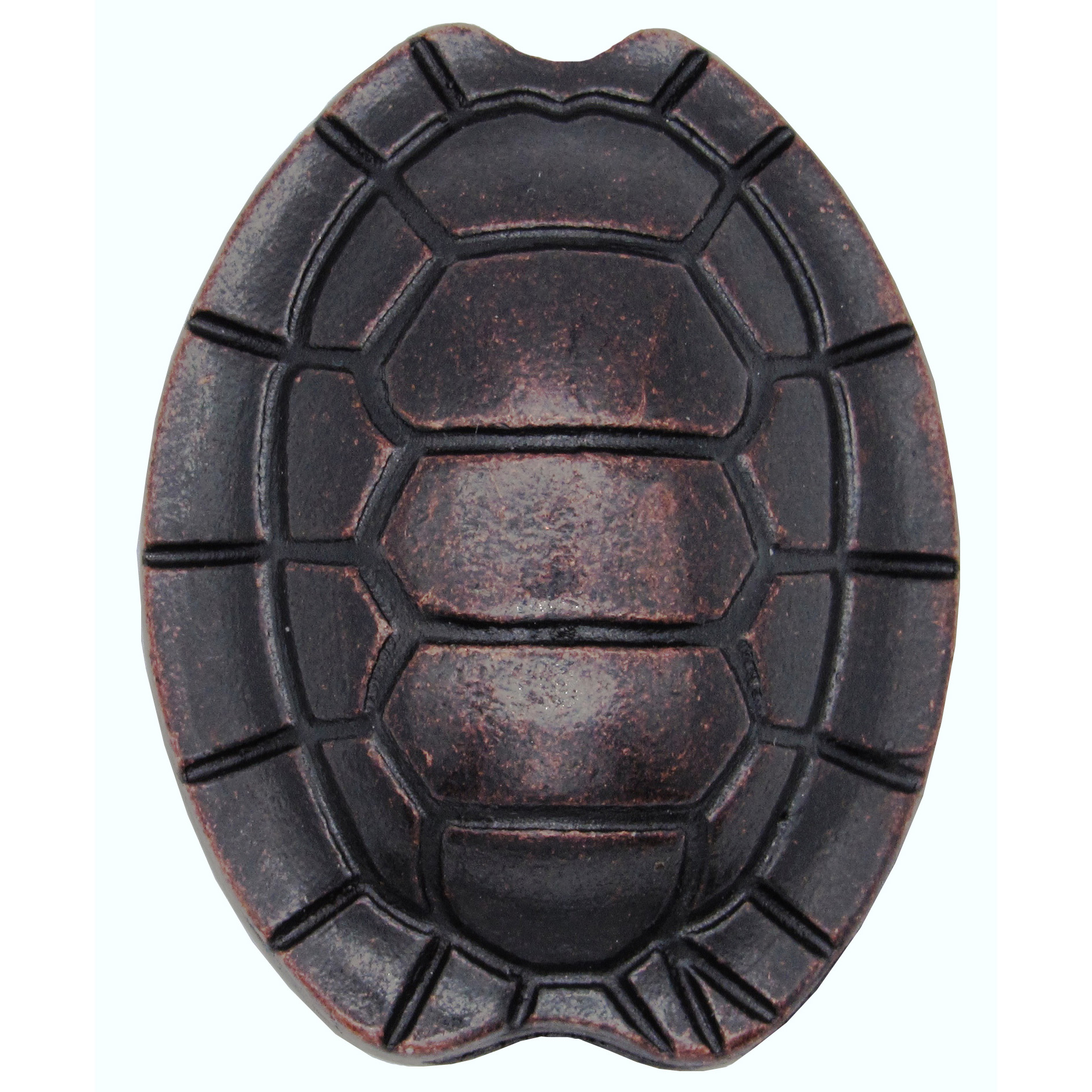 product: Buck Snort Lodge Turtle Shell Knob, Oil Rubbed Bronze shown
