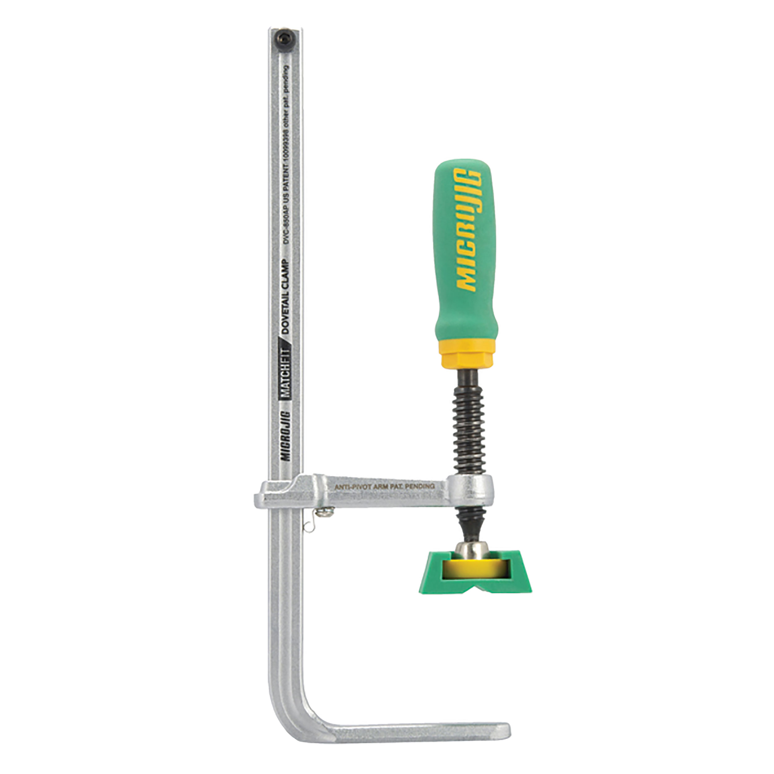 product: Microjig MATCHFIT Dovetail Clamp AP - Single Clamp shown