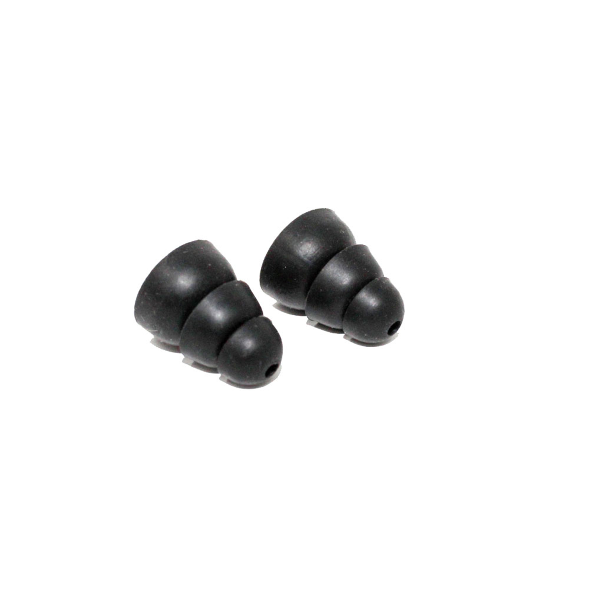 product: ISOtunes Silicone Triple-Flange Replacement Ear Tips (5 pair/pack) - Universal Size shown