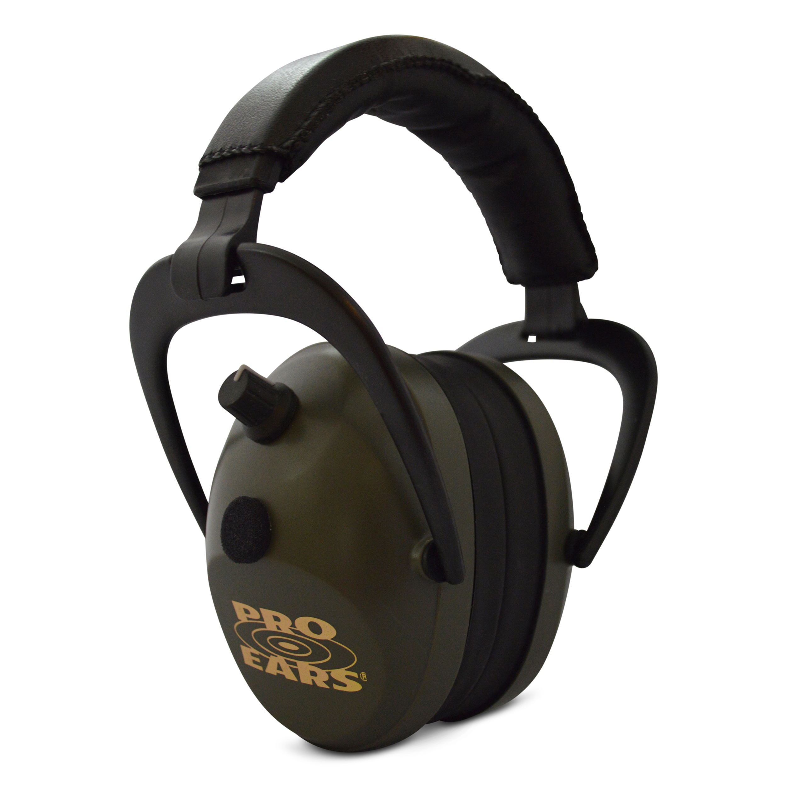 product: Pro Ears Gold II 26 - Green - Electronic Earmuffs shown