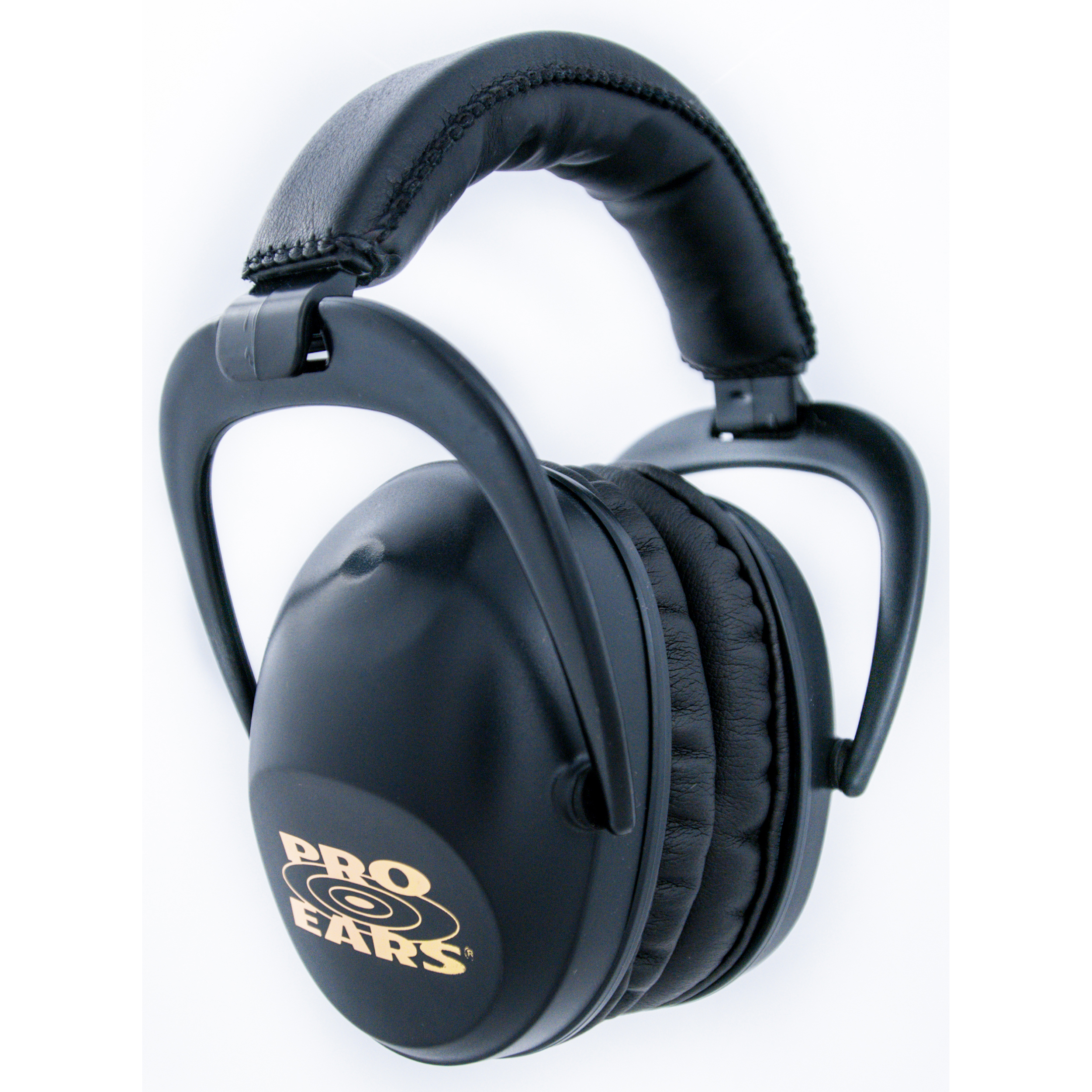 product: Pro Ears Ultra Sleek Black - Passive Hearing Protection shown