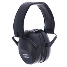 product: Pro Ears Ultra Gel Black 25 - Passive Hearing Protection shown