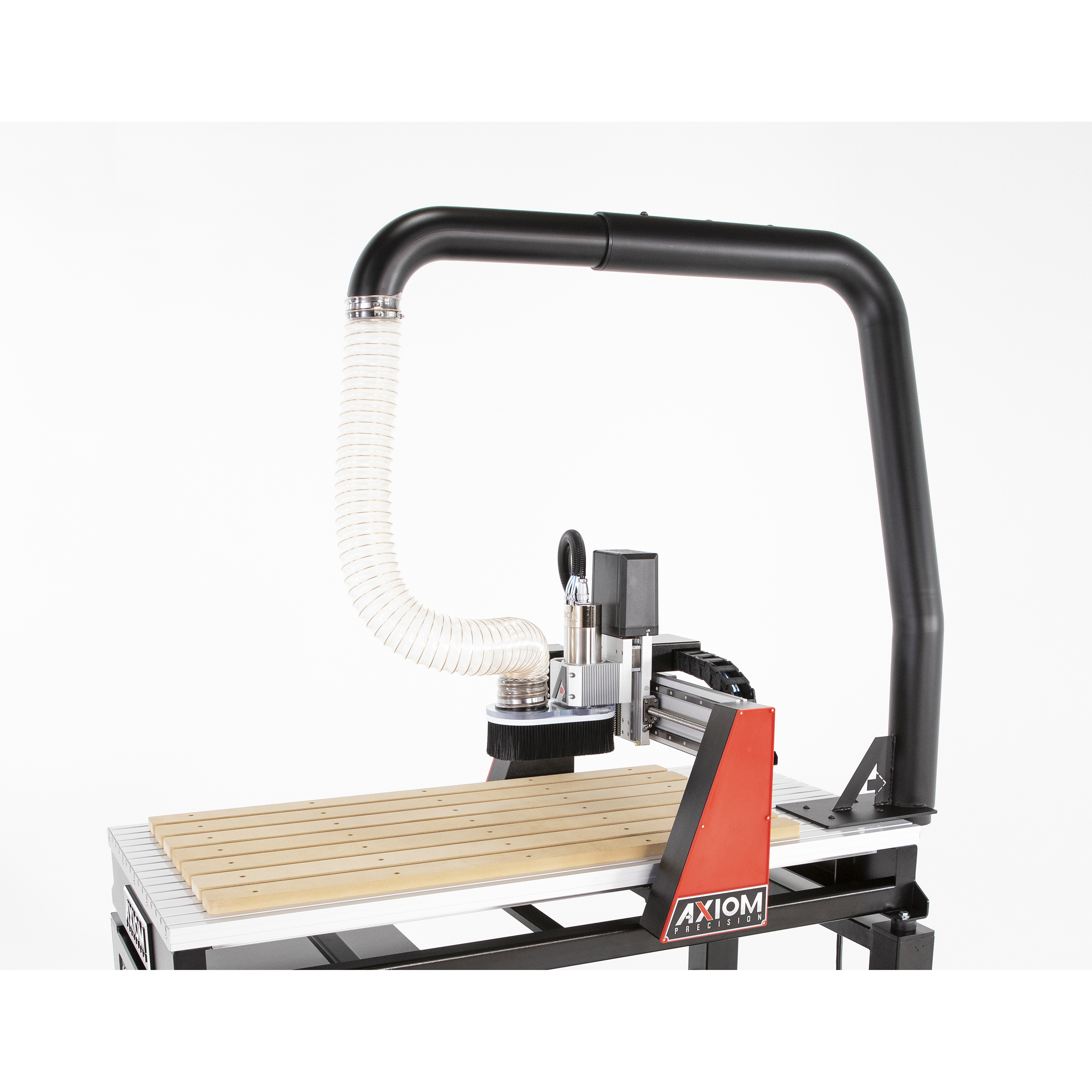 product: Axiom Overarm Dust System for Axiom AutoRoute 4/6/8 shown
