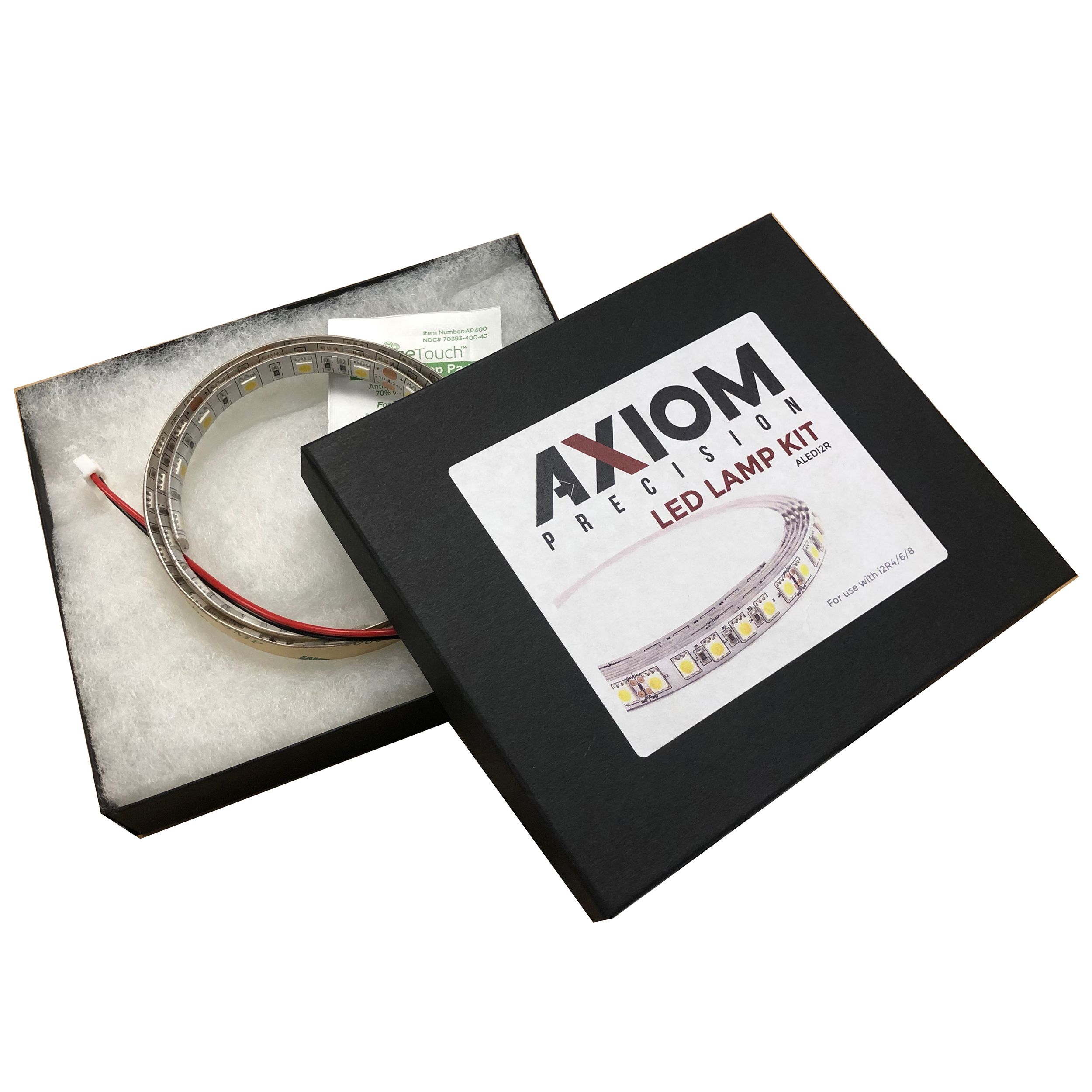 product: Axiom LED Lamp Kit for Axiom Iconic 4/6/8 shown