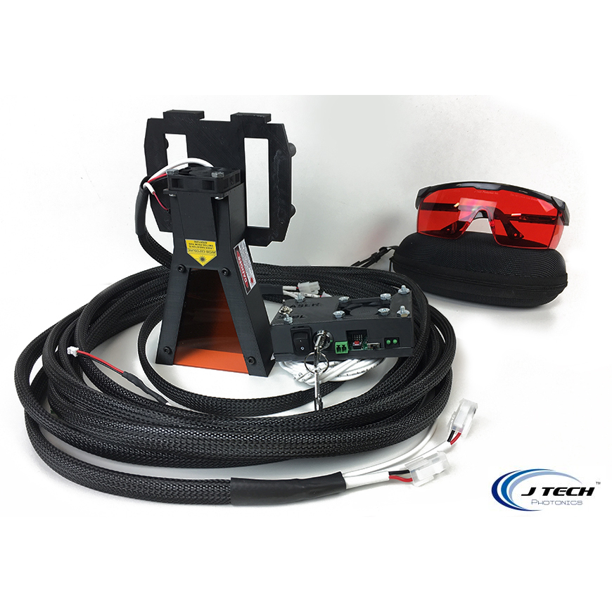 product: Axiom JTech Photonics 4.2 Watt Laser Kit for Axiom AR Series CNC Machines shown