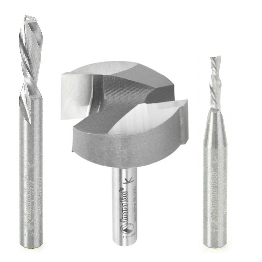 product: Axiom 3-piece Starter Bit Set for Axiom Iconic by Amana Tool shown