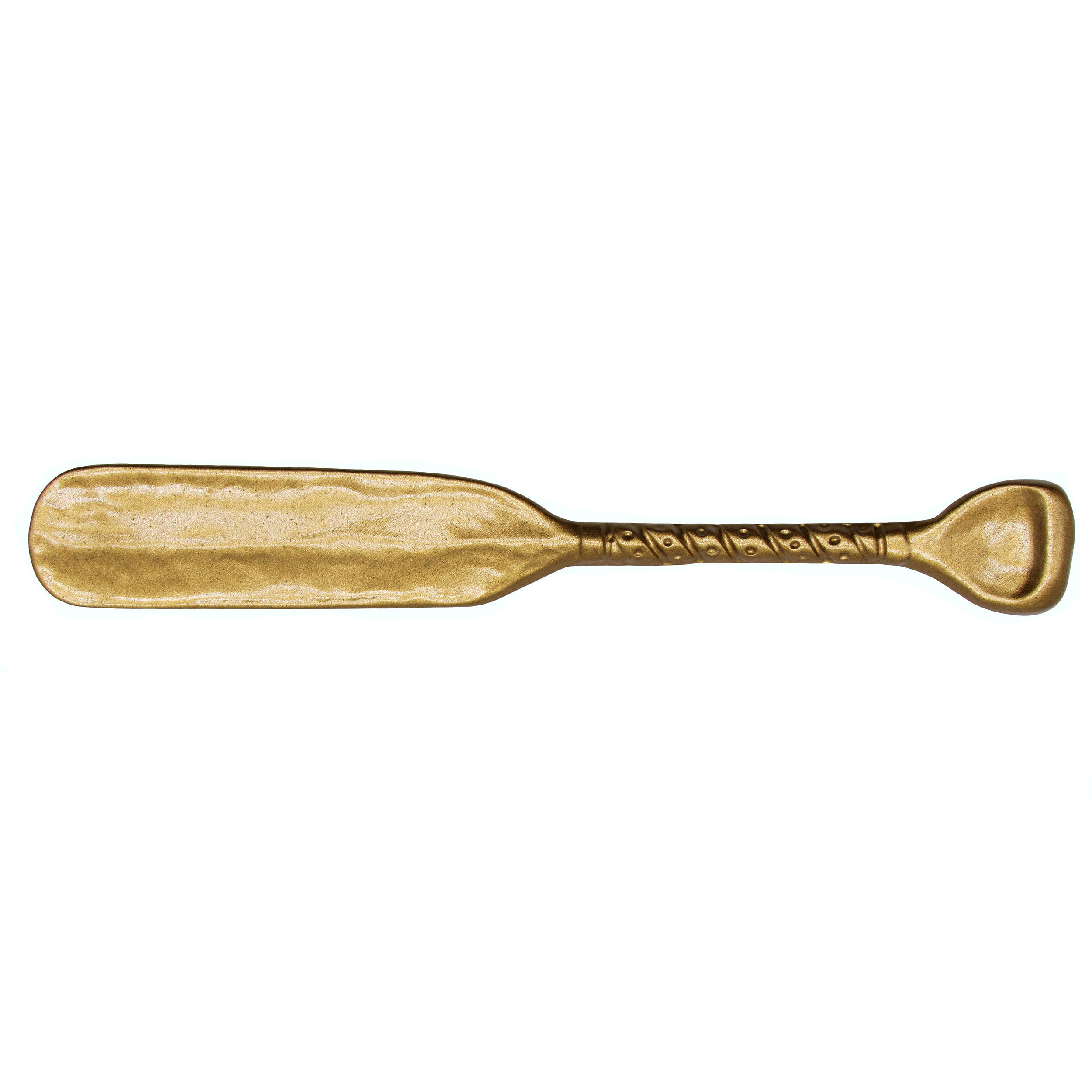 product: Buck Snort Lodge Canoe Paddle Pull, Lux Gold shown