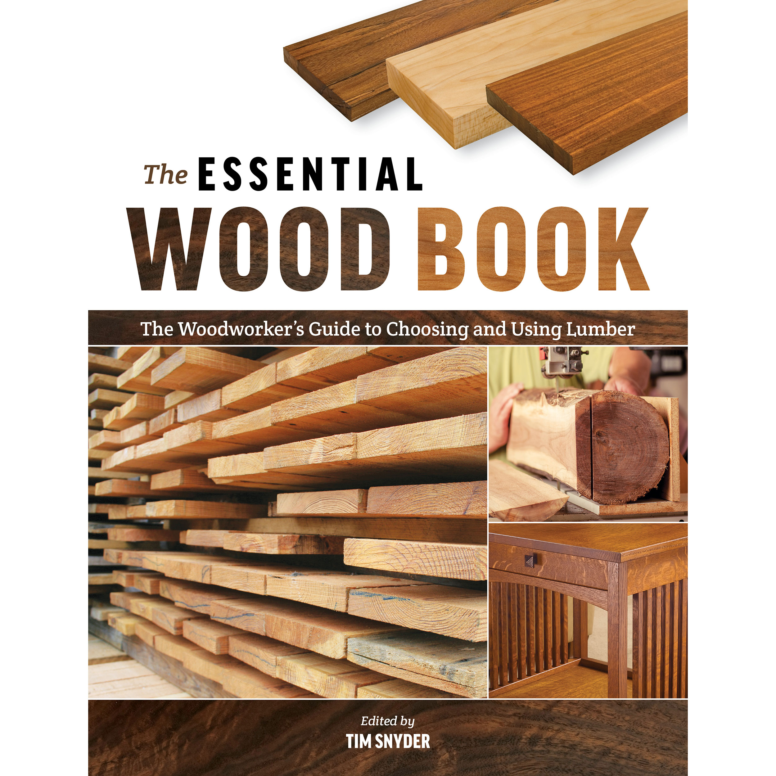 product: Cedar Lane Press The Essential Wood Book shown