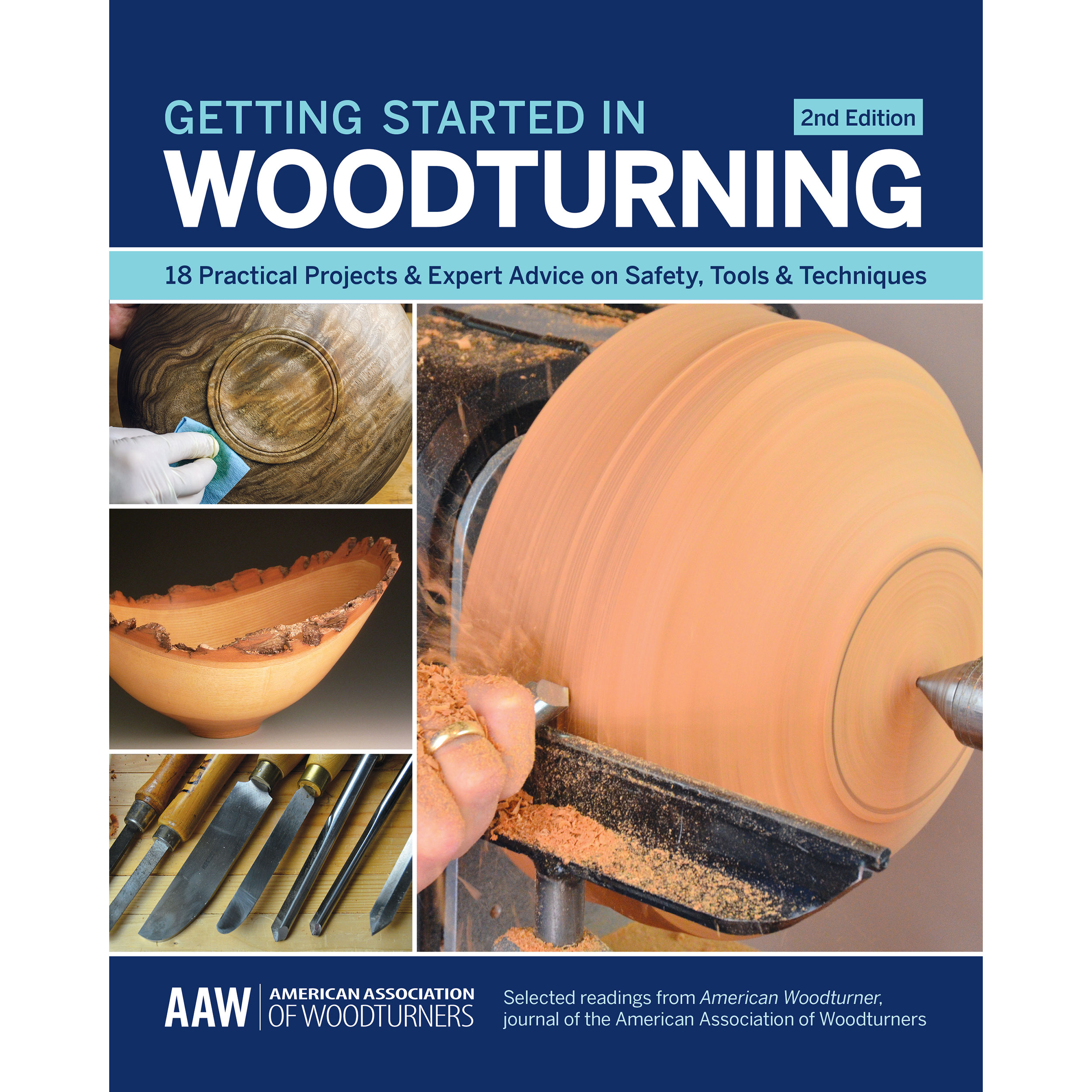 product: Cedar Lane Press Getting Started in Woodturning shown