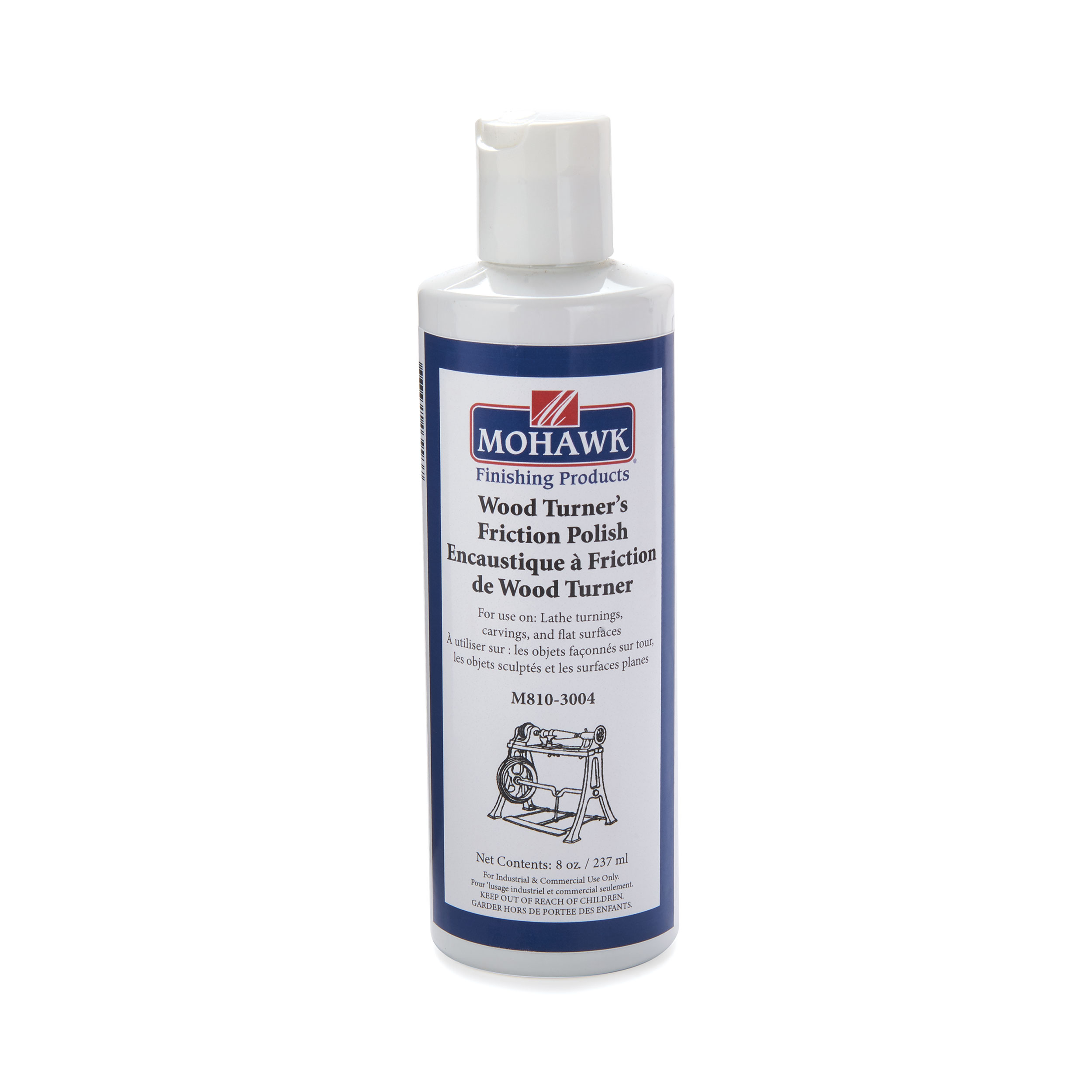 product: Mohawk Woodturner's Polish - High Gloss - 8 oz. shown