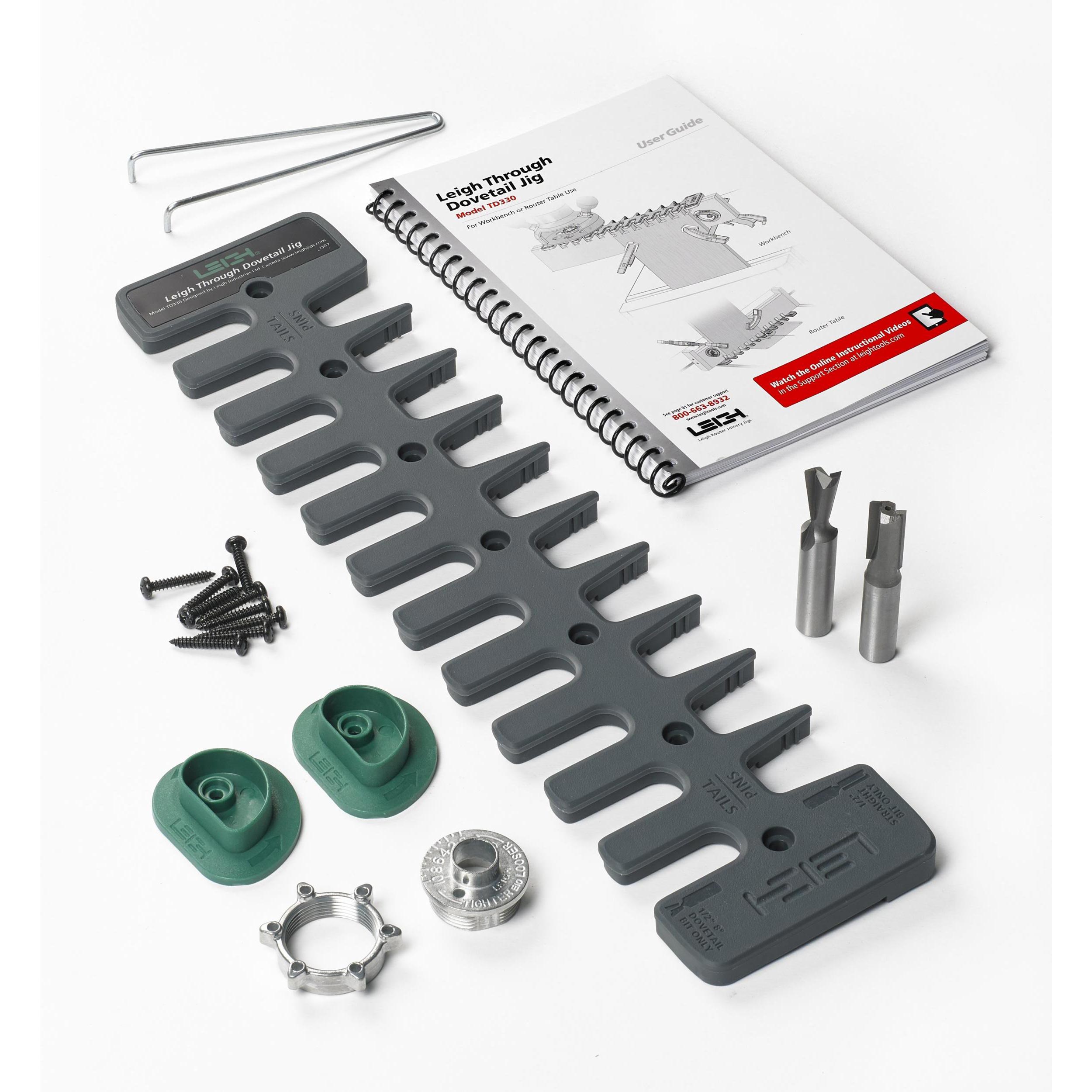 product: Leigh TD330 Through Dovetail Jig shown