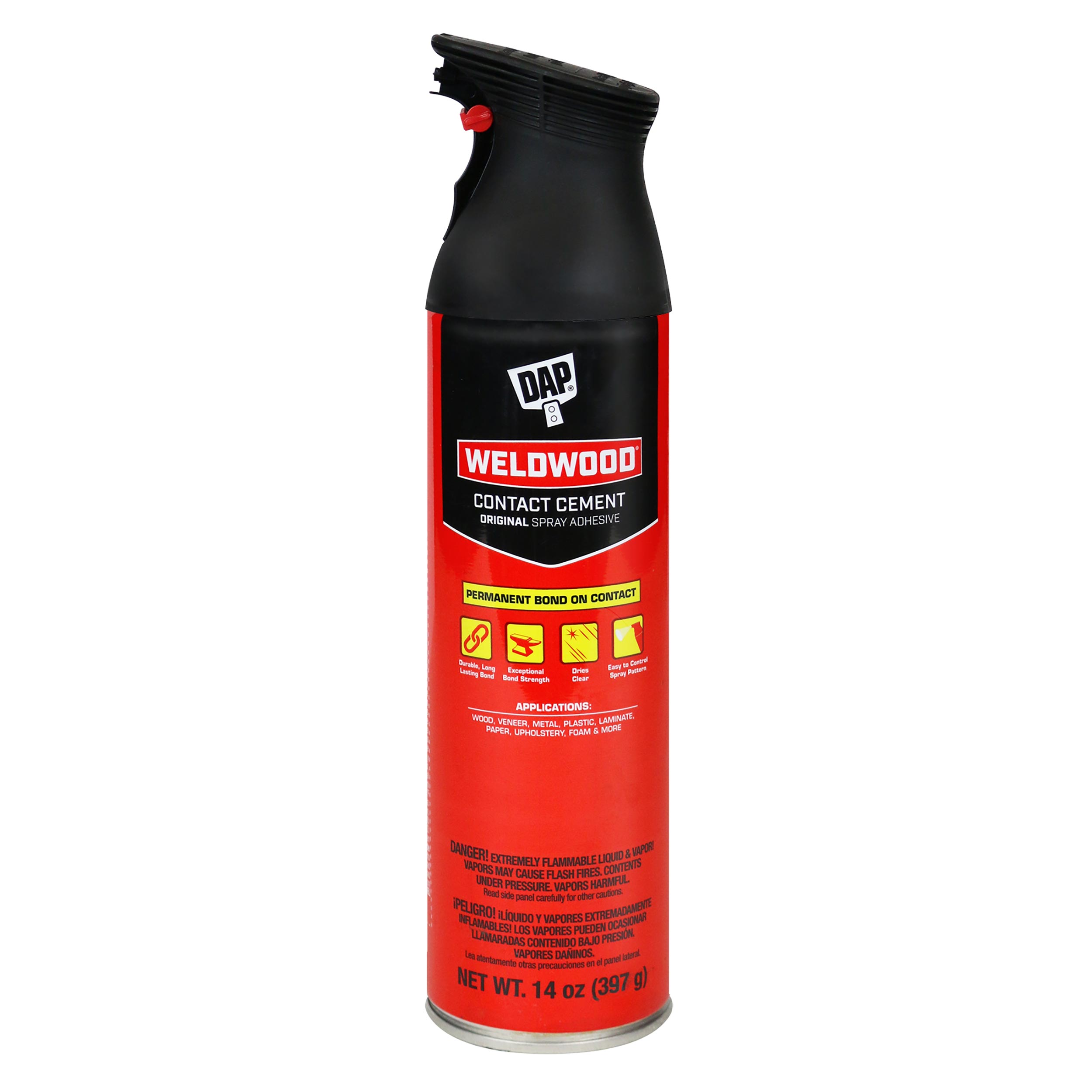 product: Weldwood Original Contact Cement Spray - 14oz shown