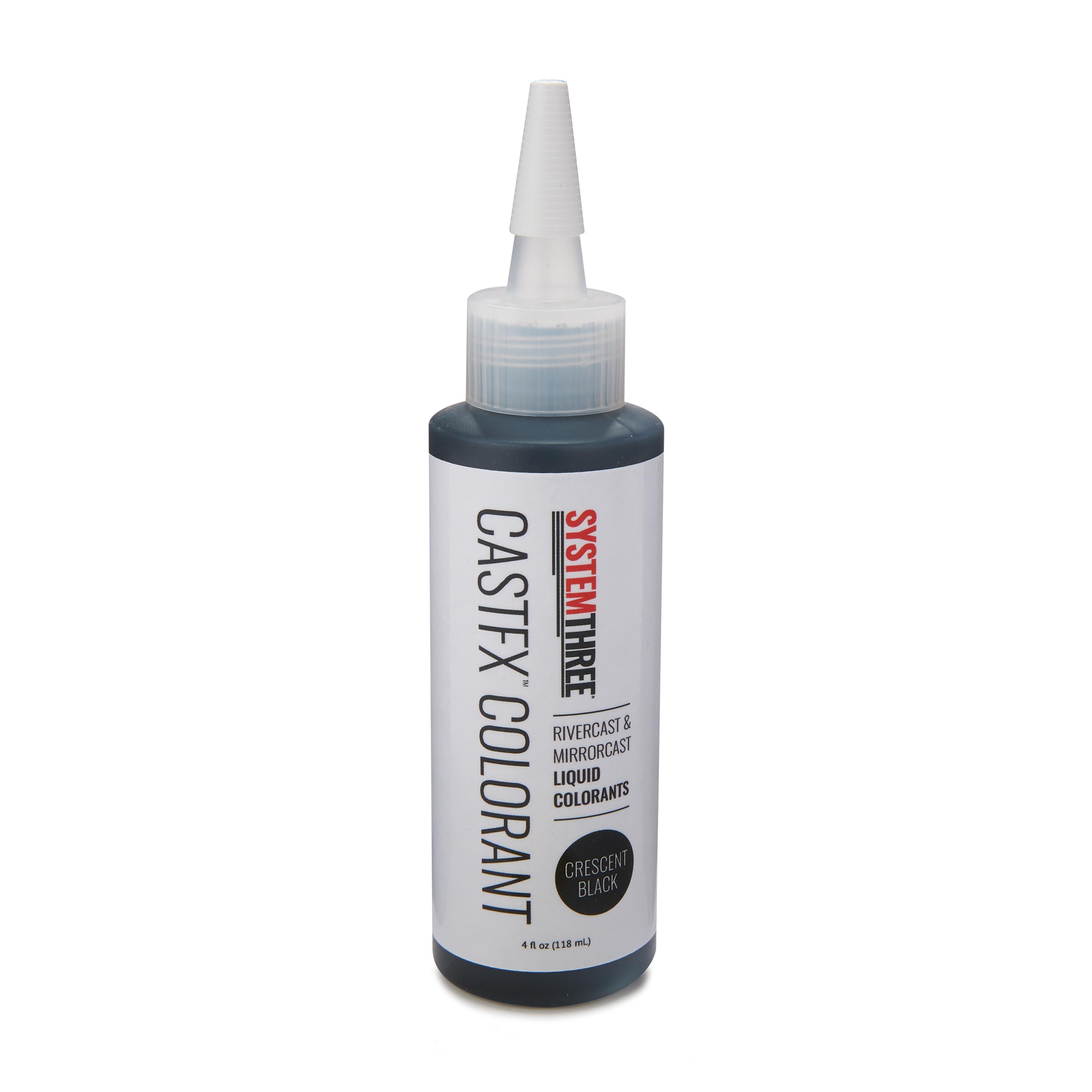 product: System Three CastFX Liquid Colorant - Crescent Black - 4 oz shown