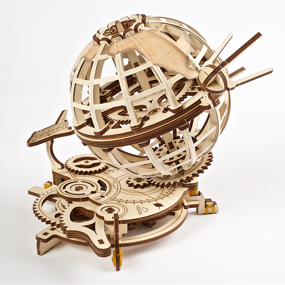 product: UGears Globe Wooden Craft Kit shown