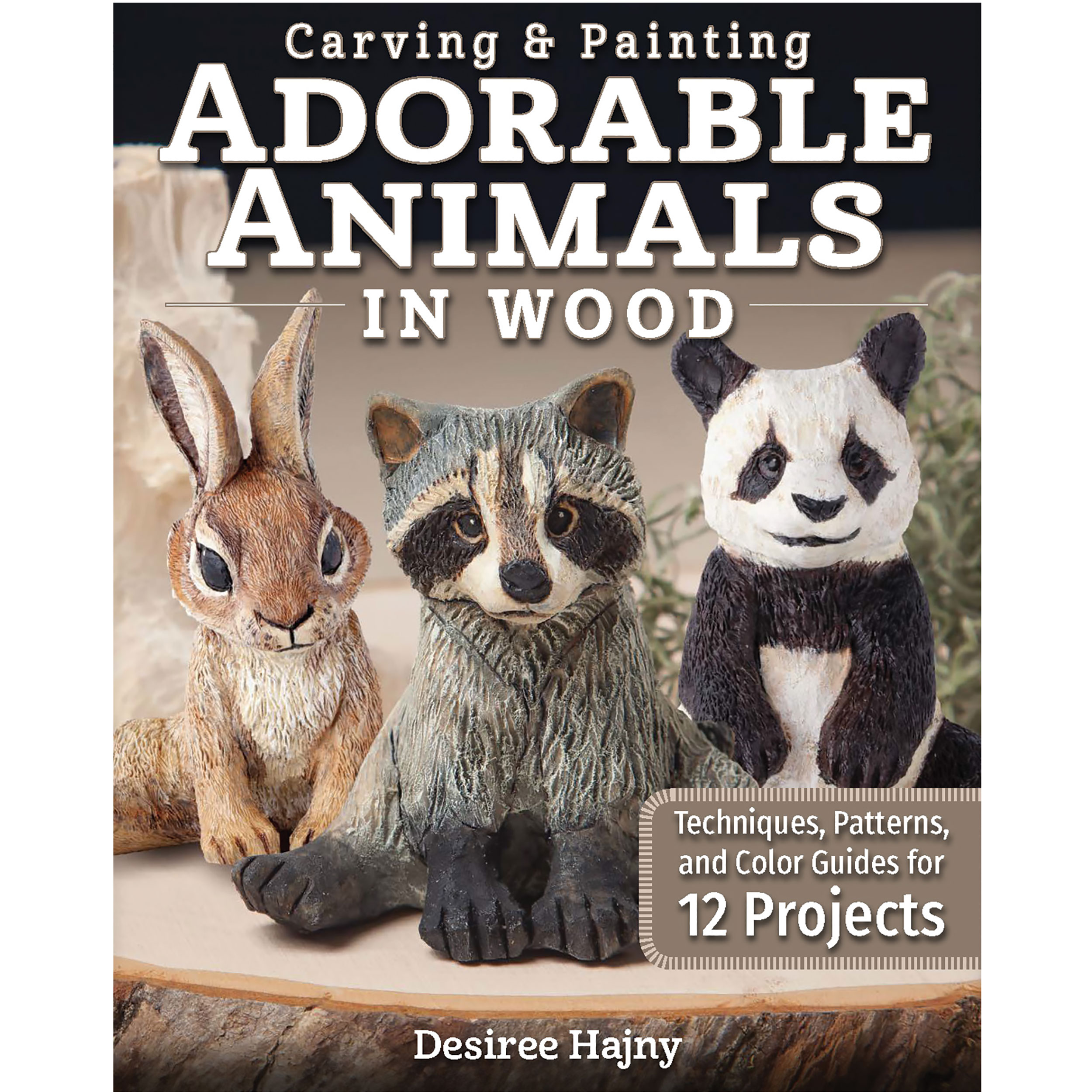 product: Fox Chapel Carving & Painting Adorable Animals in Wood shown