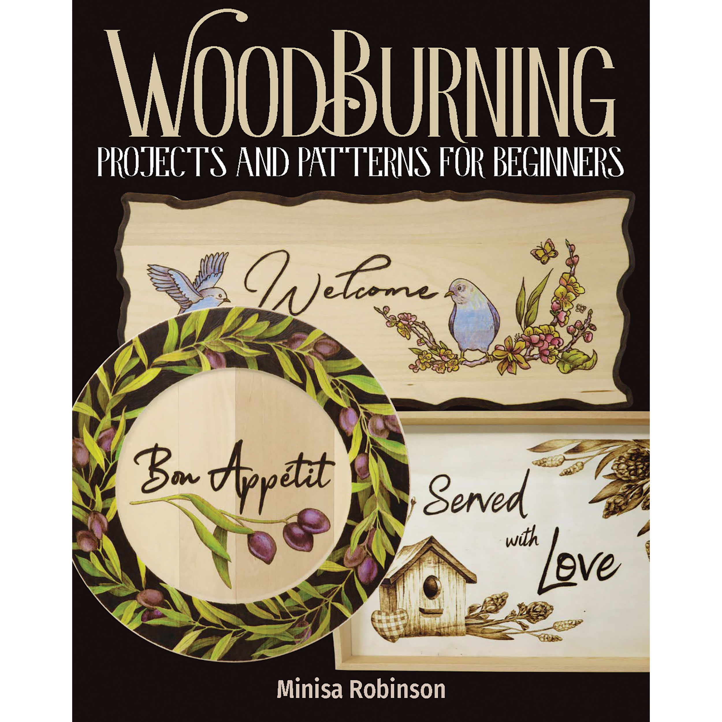product: Fox Chapel Woodburning Projects and Patterns for Beginners shown
