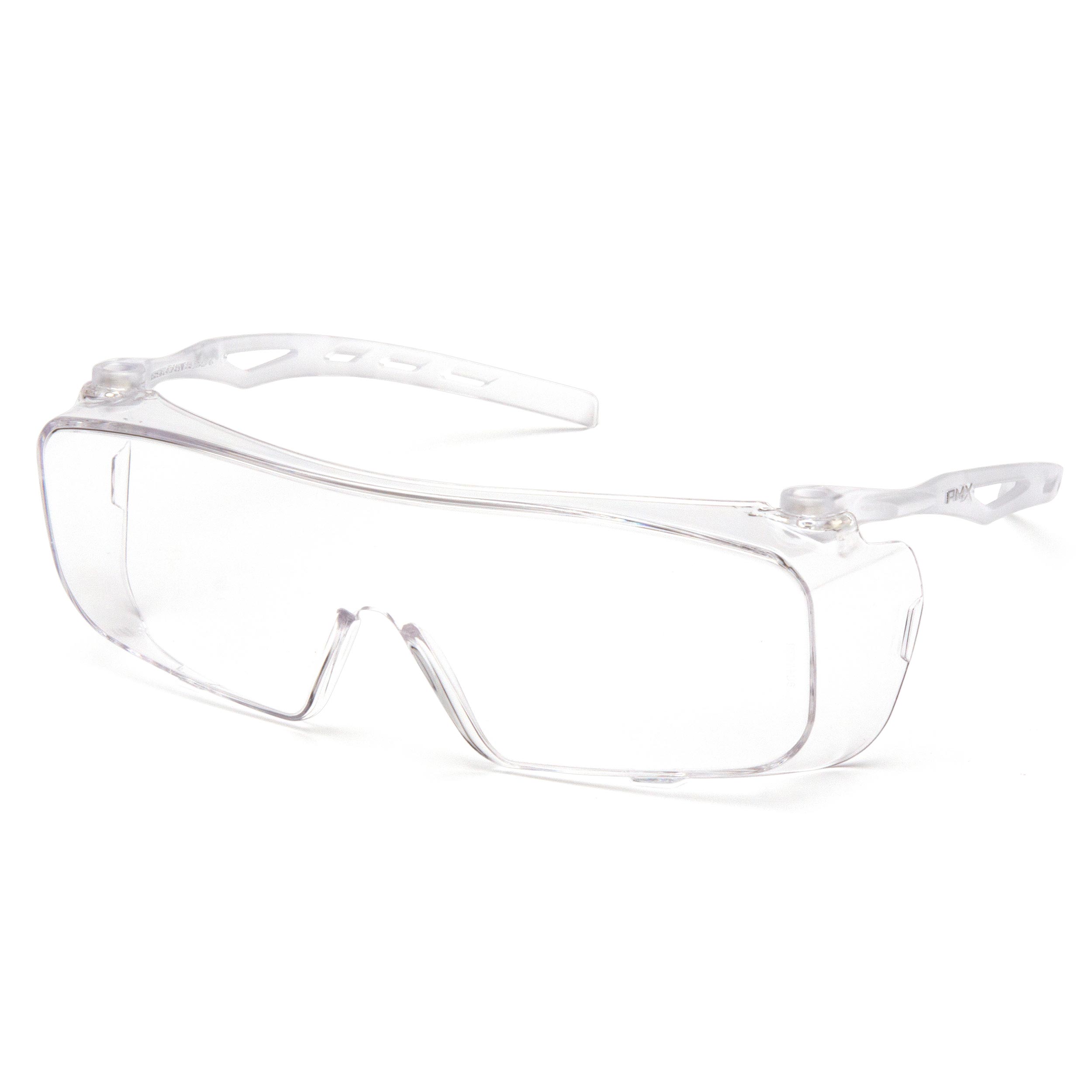 product: Pyramex Cappture Safety Glasses - Over the Glasses Fit shown