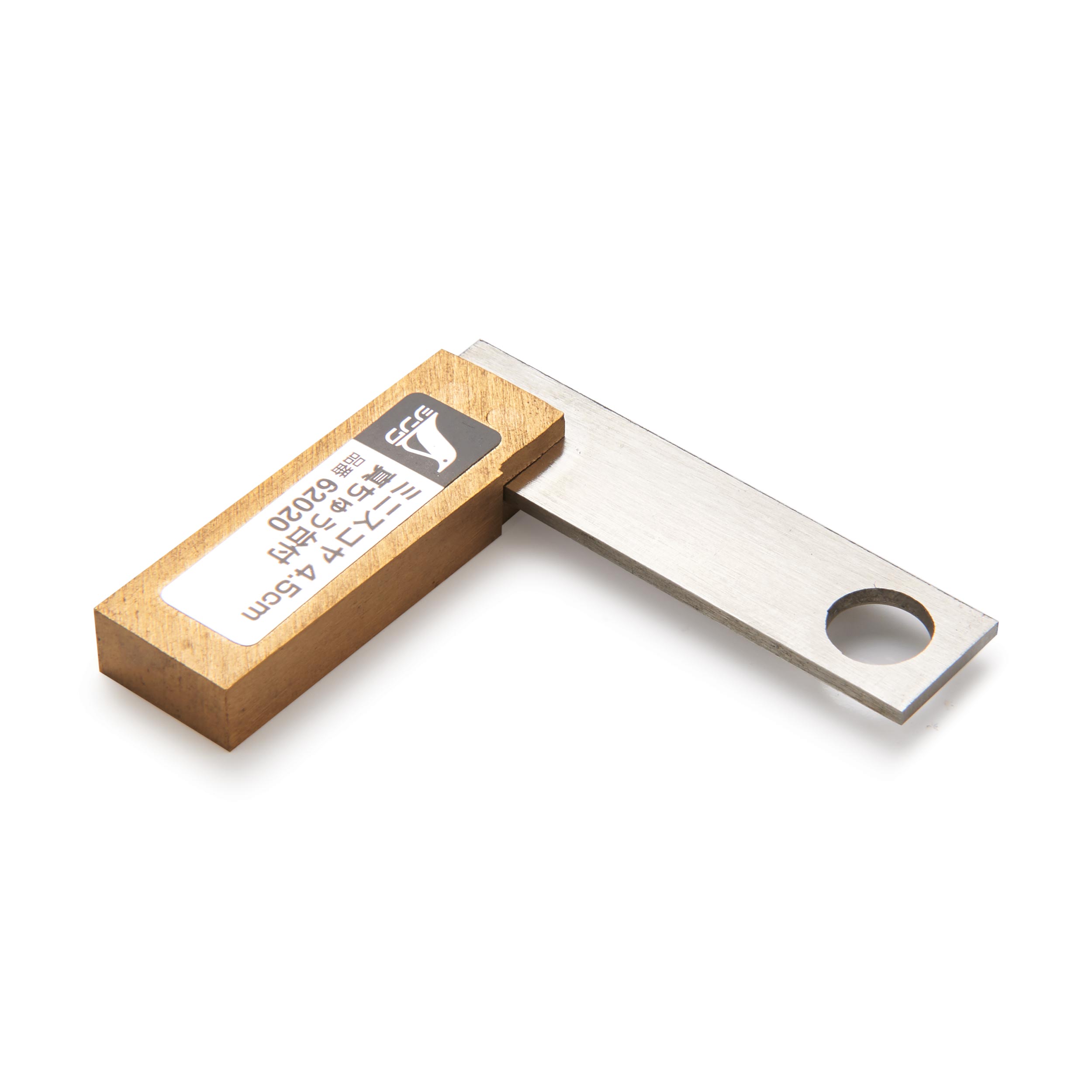 product: Shinwa Brass Mini Try Square (4.5cm) shown
