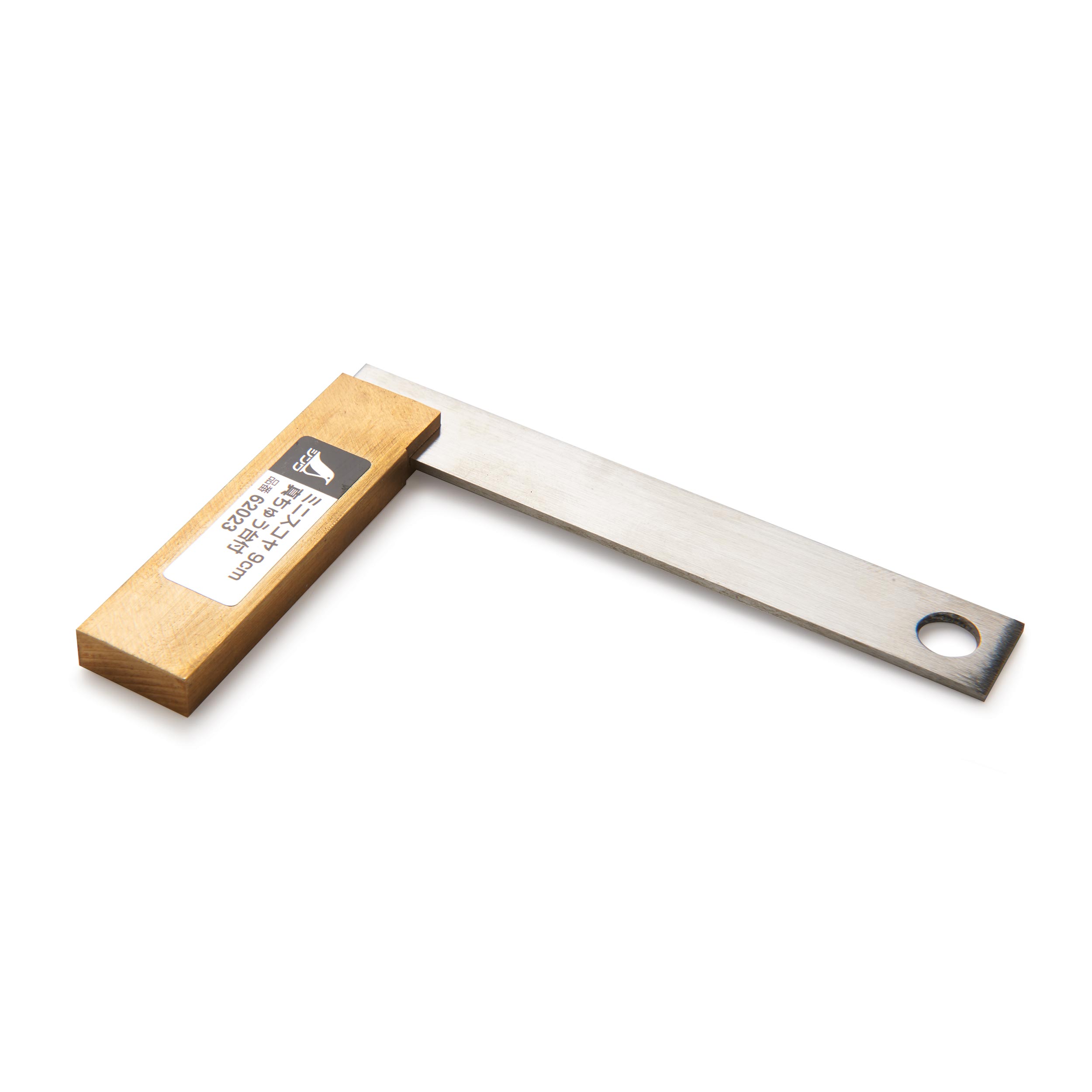product: Shinwa Brass Mini Try Square (9cm) shown
