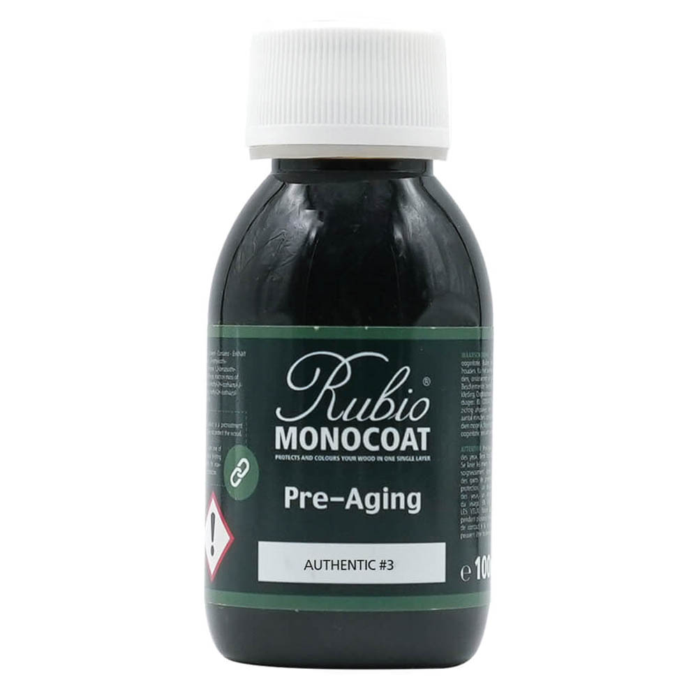 product: Rubio Monocoat Pre-Aging Wood Stain - Authentic #3 - 100 ml shown