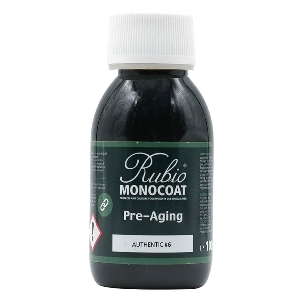 product: Rubio Monocoat Pre-Aging Wood Finish - Authentic #6 - 100 ml shown