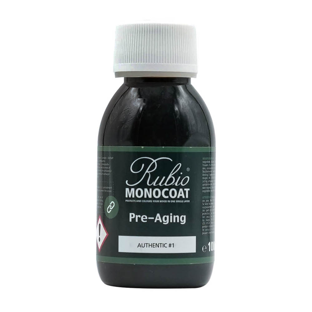 product: Rubio Monocoat Pre-Aging Wood Finish - Authentic #1 - 100 ml shown