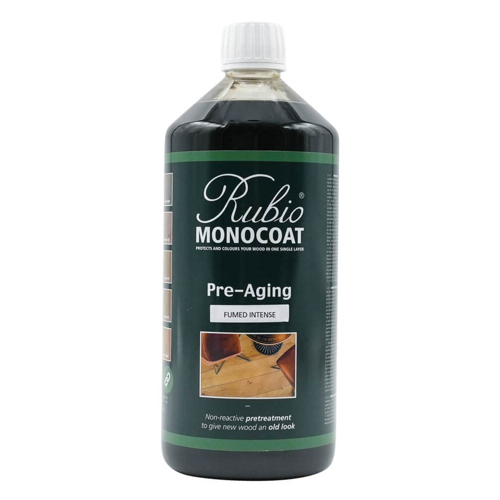product: Rubio Monocoat Pre-Aging Wood Finish - Fumed Intense - 1 Liter shown
