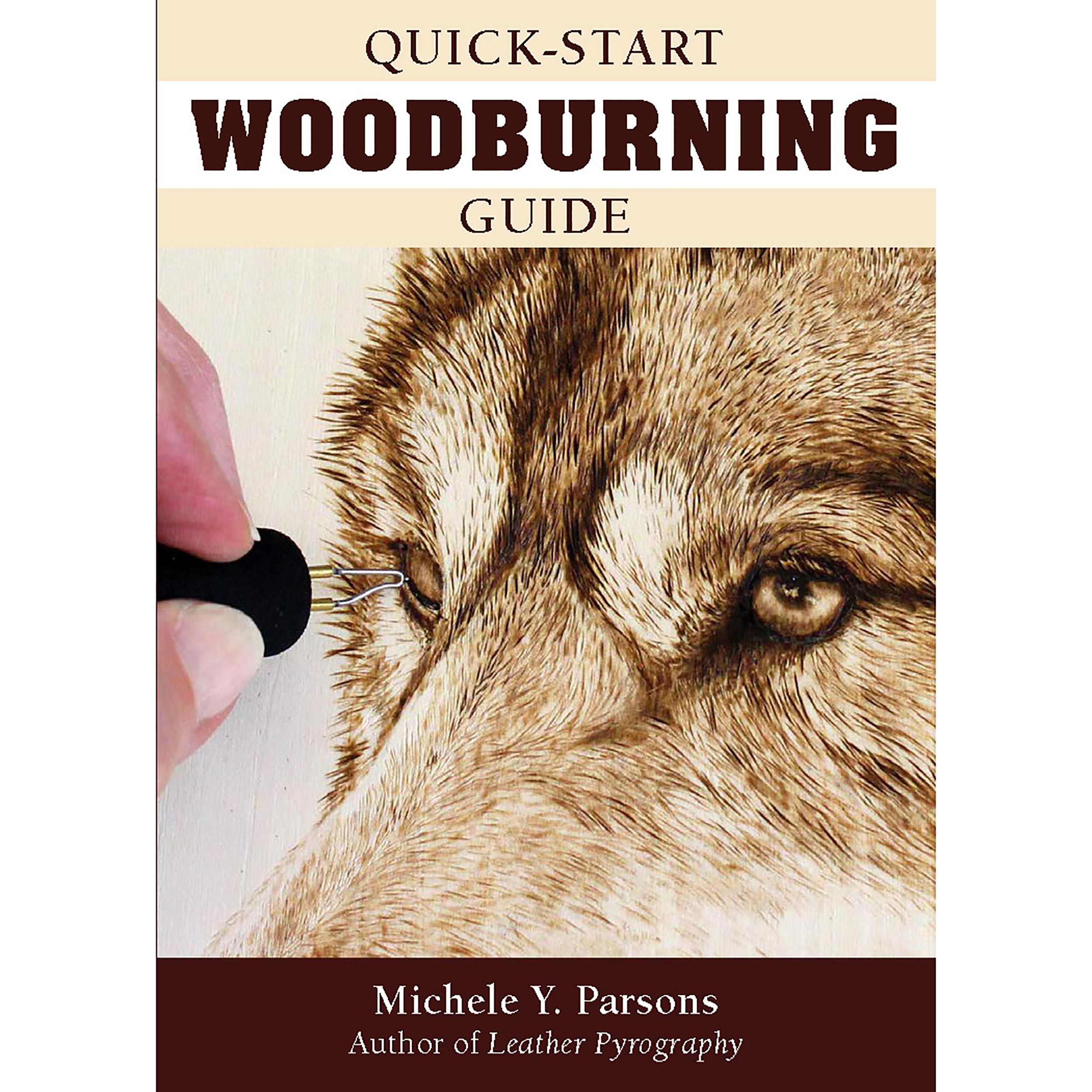 product: Fox Chapel Quick-Start Woodburning Guide shown