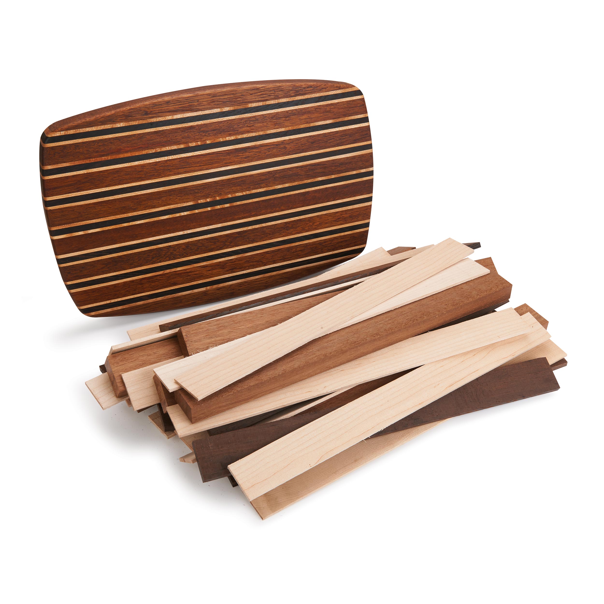 product: Woodcraft Woodshop Exotic Cutting Board Kit - 1-1/2