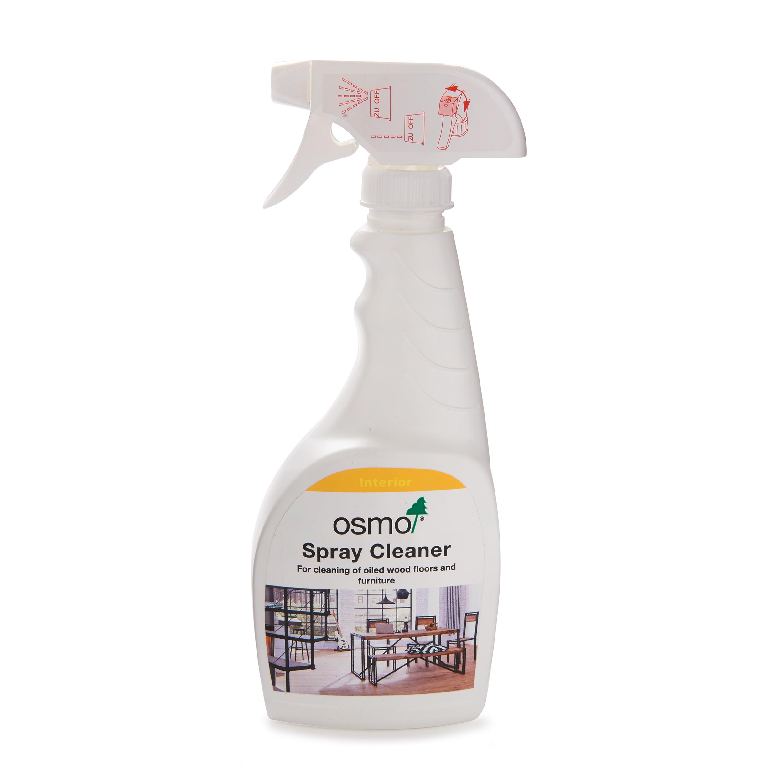 product: osmo Wash and Care Spray Cleaner - 8026 Clear - .5 L shown