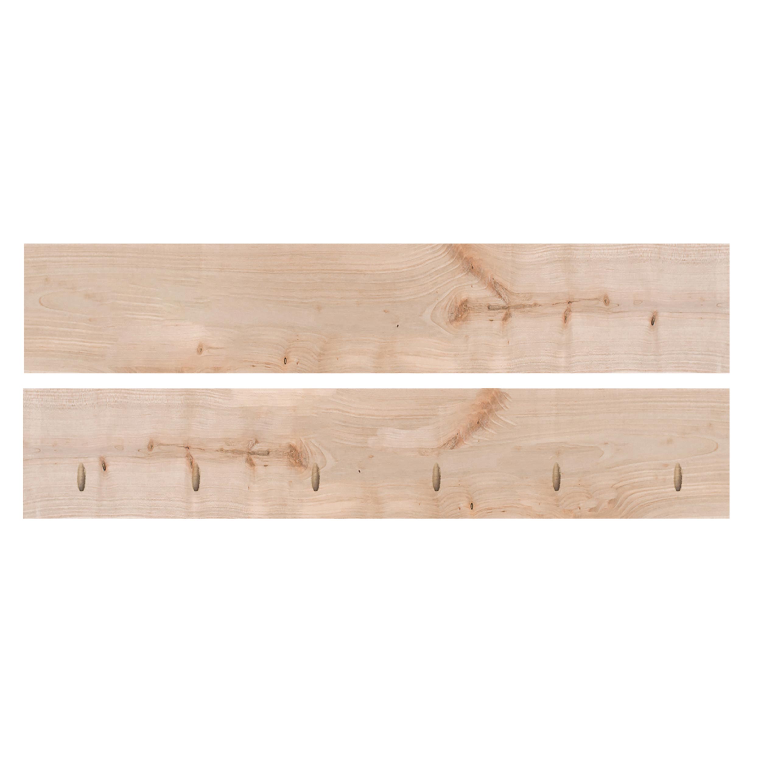product: Live Edge Timber Co. Timber Link Slab - Rustic Maple Center - S4S - 1-1/2