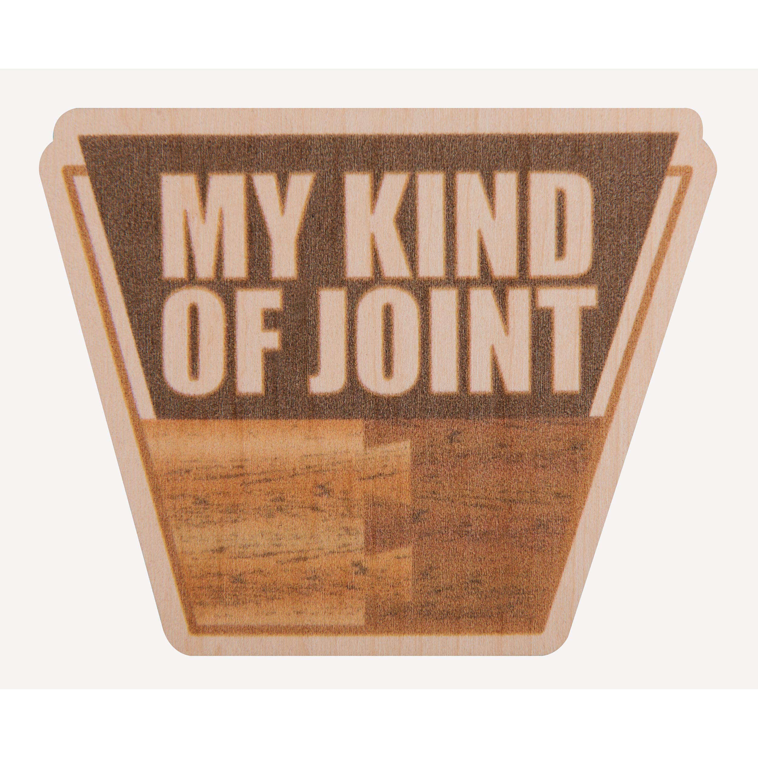 product: Woodcraft My Kind of Joint Maple Sticker shown