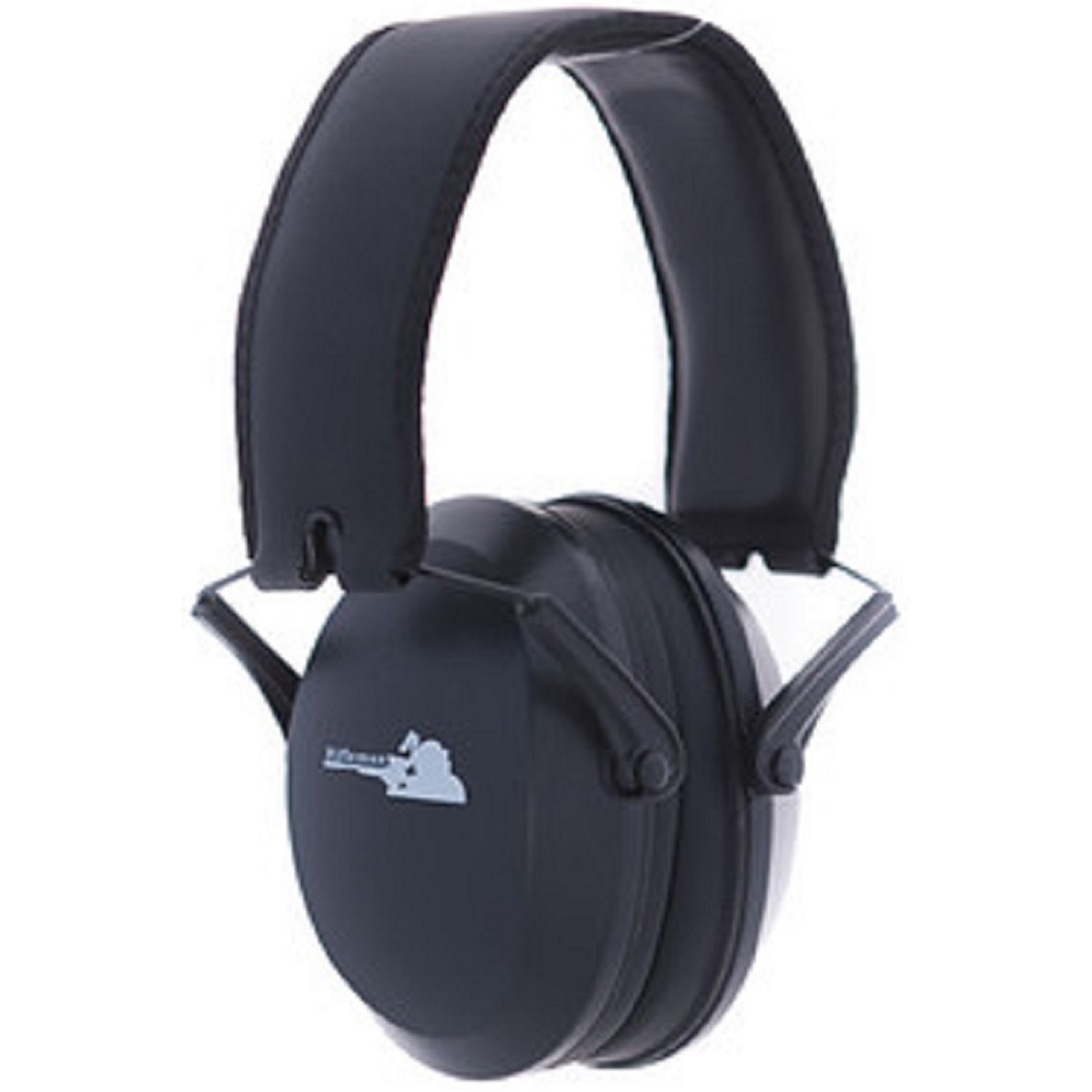 product: Rifleman Low Impact Hearing Protection Black Ear Muffs shown