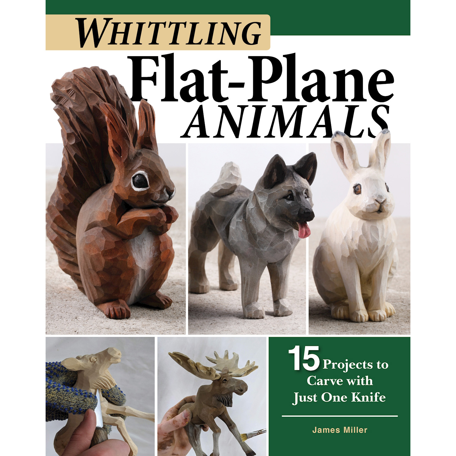 product: Fox Chapel Whittling Flat-Plane Animals shown