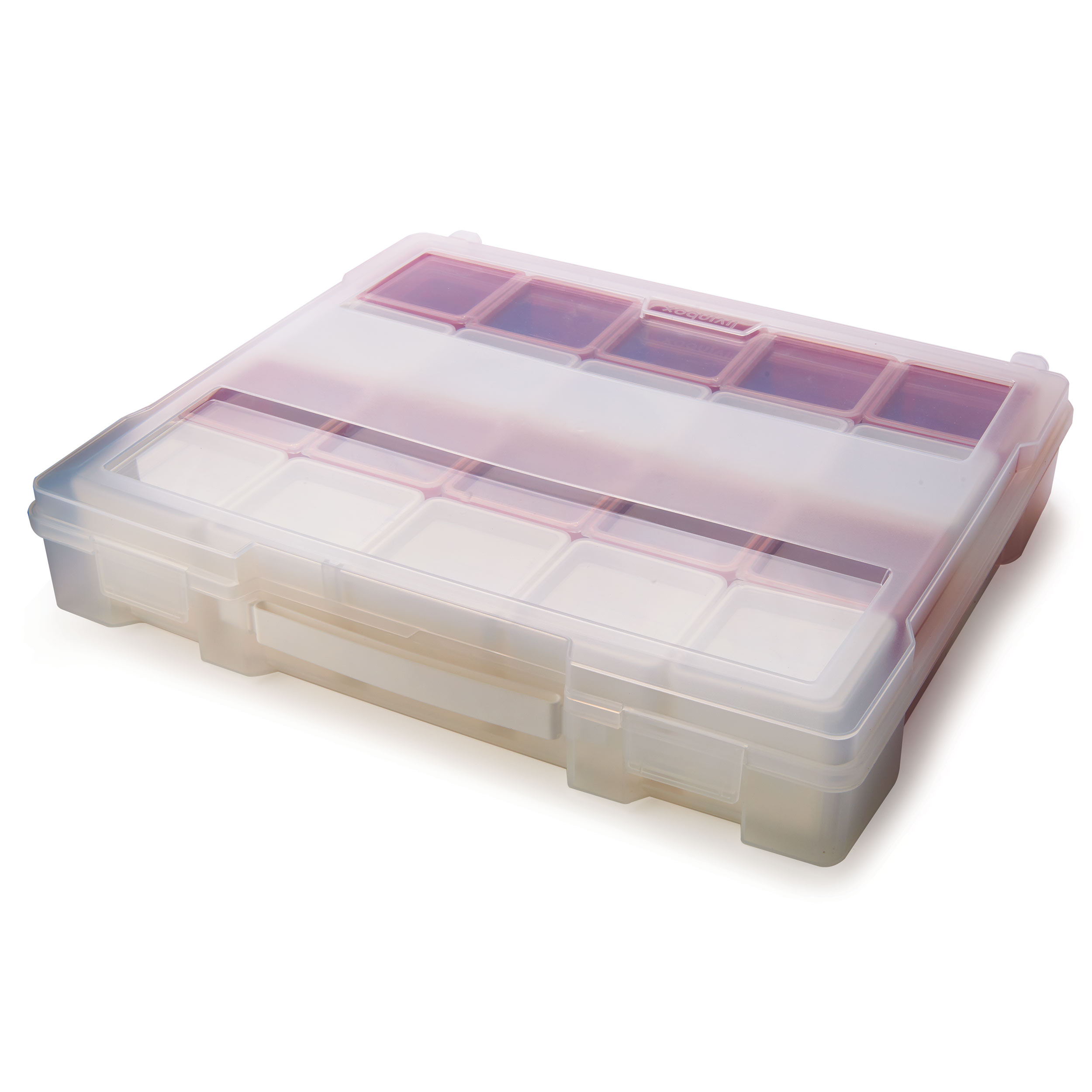 product: WoodRiver Small Parts Organizer Box shown