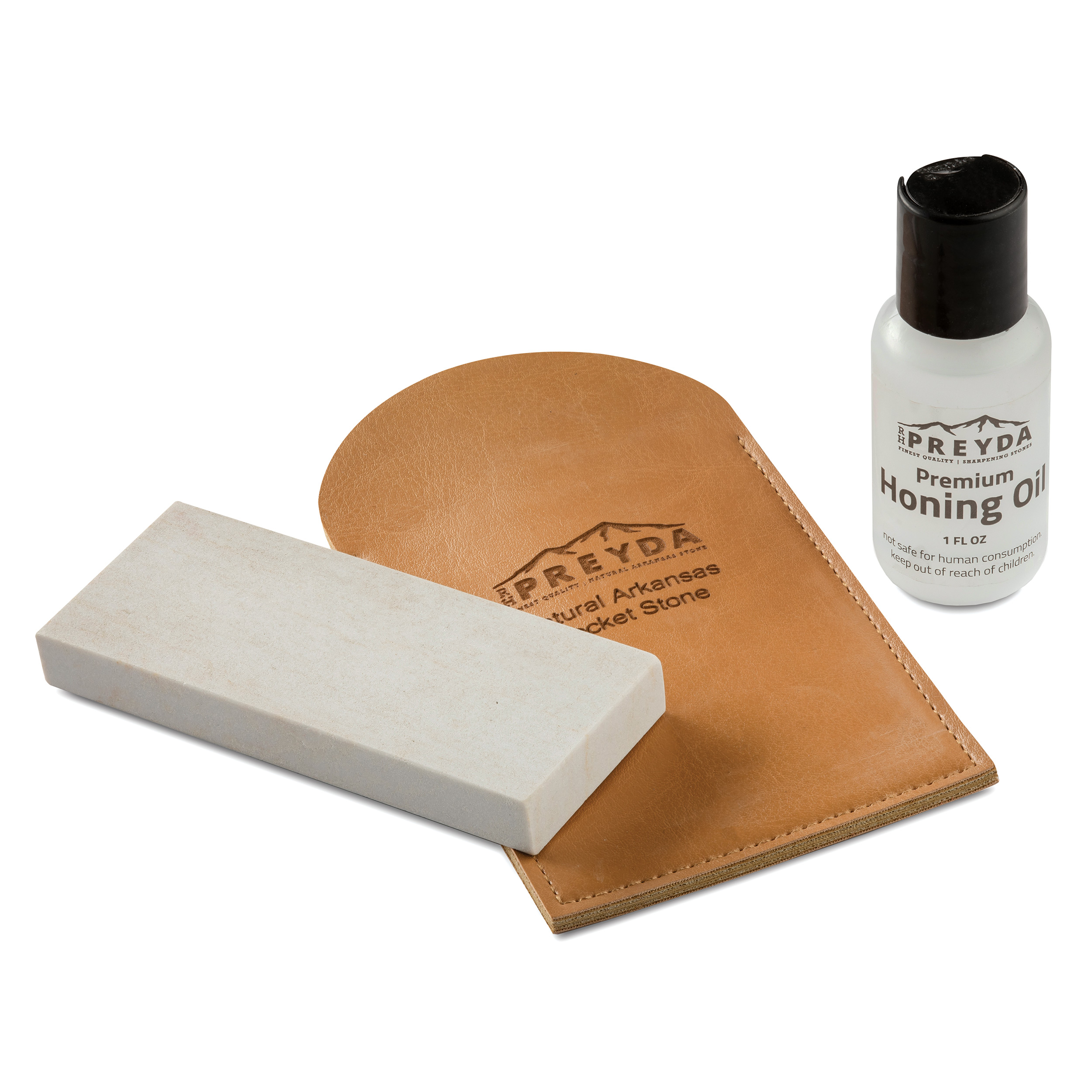 product: RH Preyda Arkansas Stone - 1/2” x 1-5/8