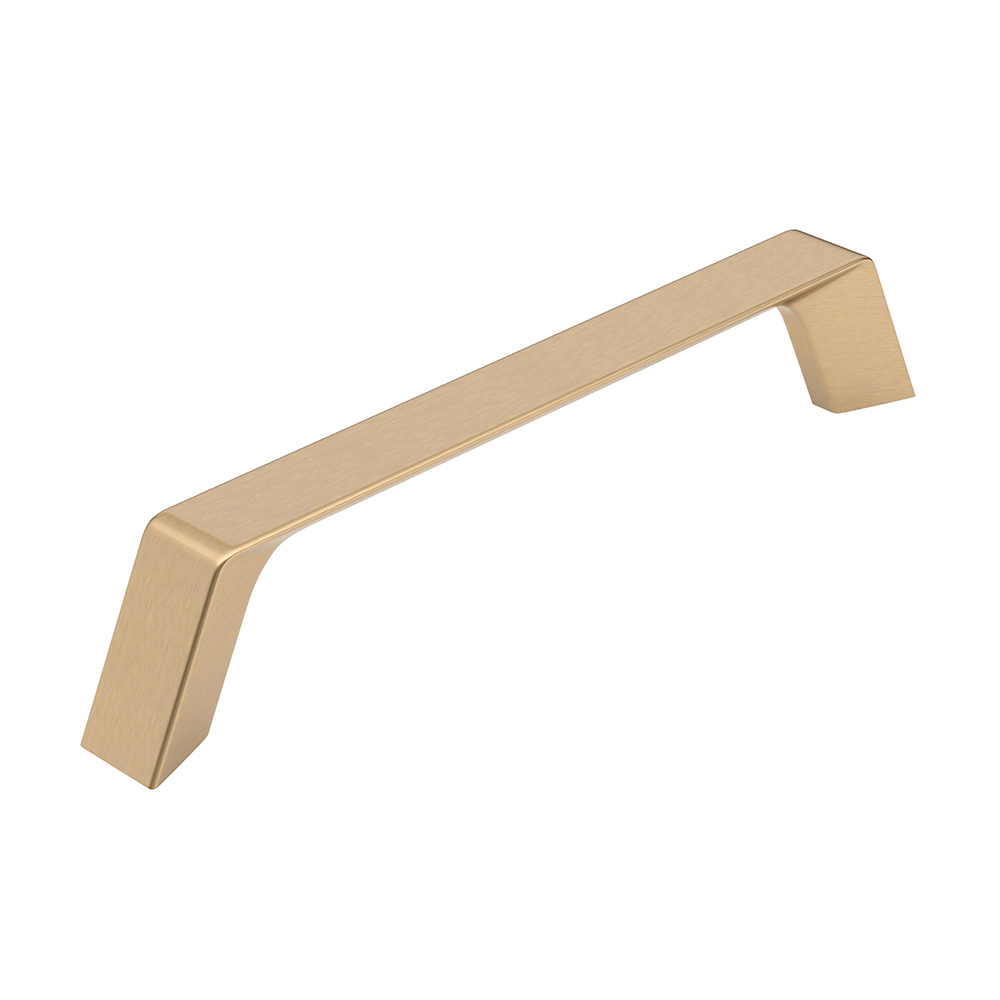 product: Richelieu Modern Luxe Contemporary Metal Pull - Champagne Bronze - 5-1/32