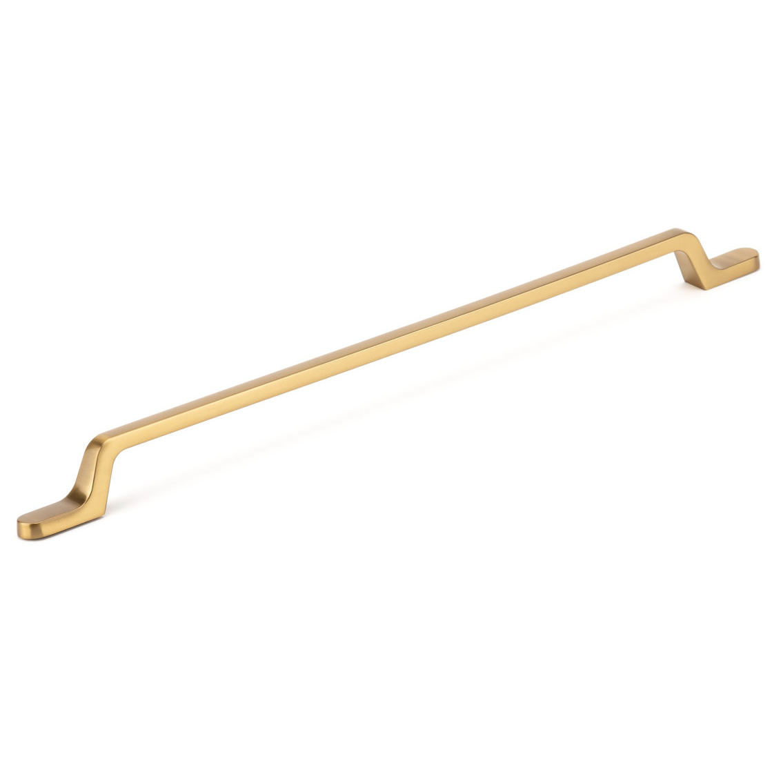 product: Richelieu Sleek Contemporary Pull - Brushed Aurum Gold - 12-5/8