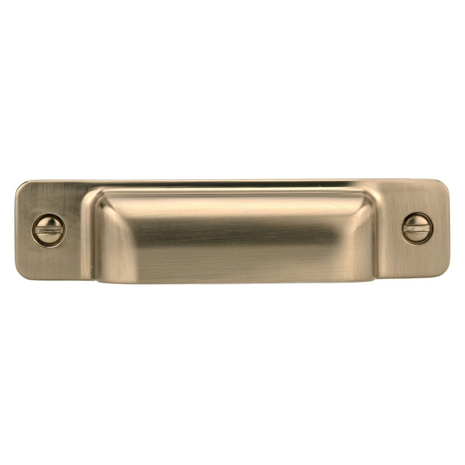 product: Richelieu Rectangular Cup Transitional Pull - 3-3/4