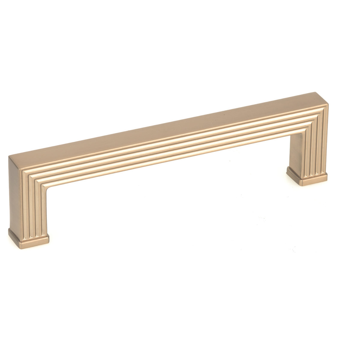 product: Richelieu Smooth-Faced Transitional Metal Pull - Champagne Bronze - 5-1/32