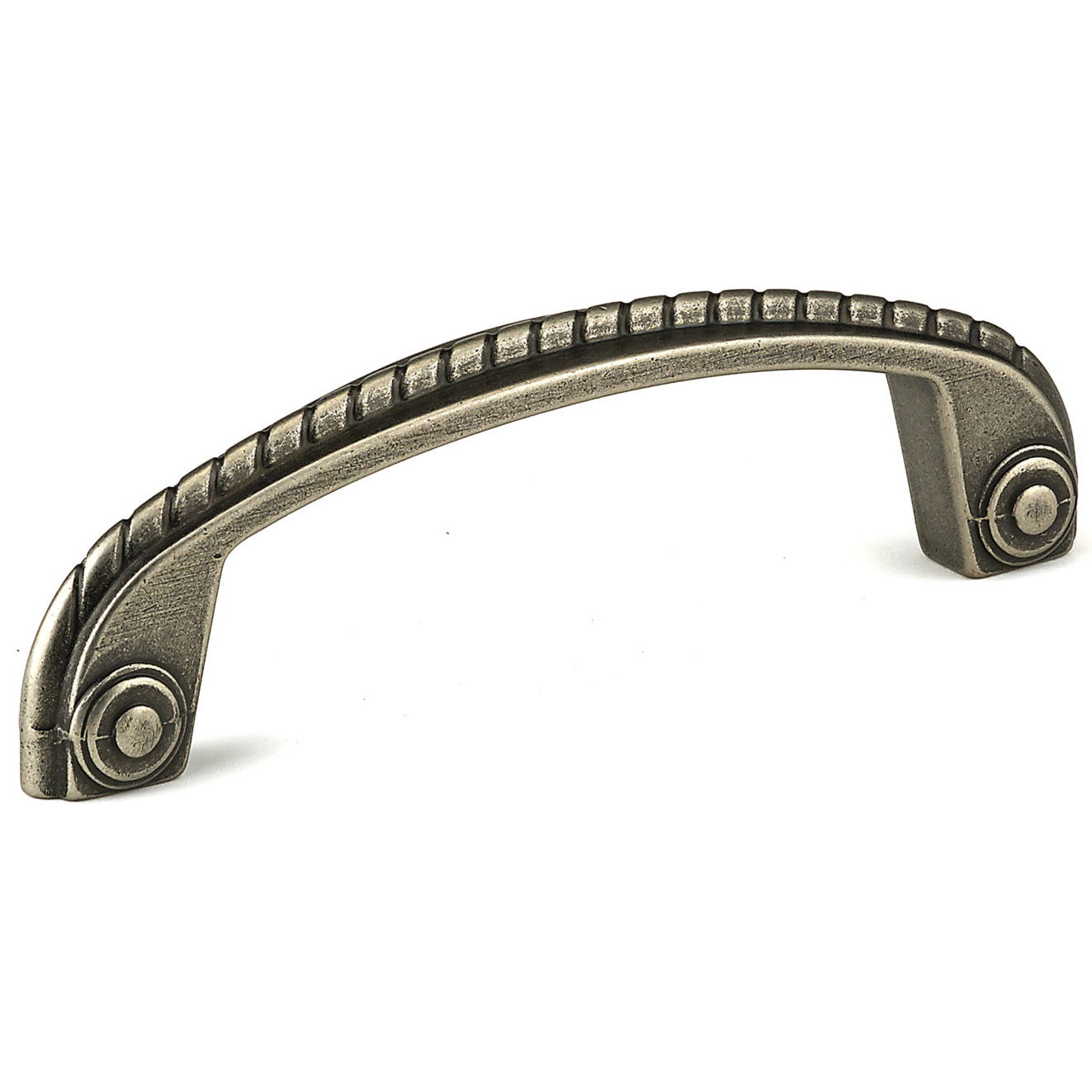product: Richelieu Traditional Pull with Decorative Rope Twists - 3-3/4