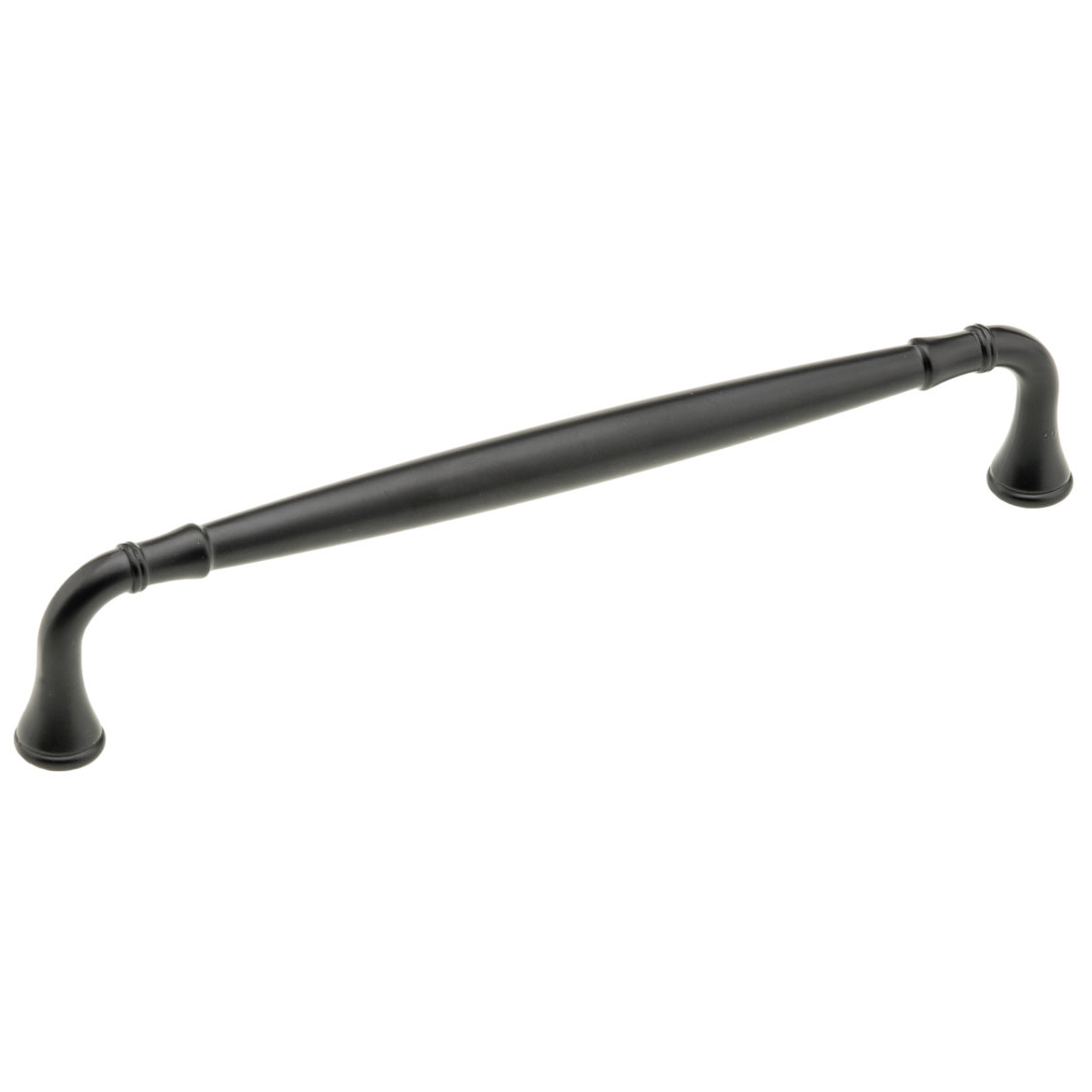 product: Richelieu Arched Traditional Pull with Flared Ends - 7-9/16
