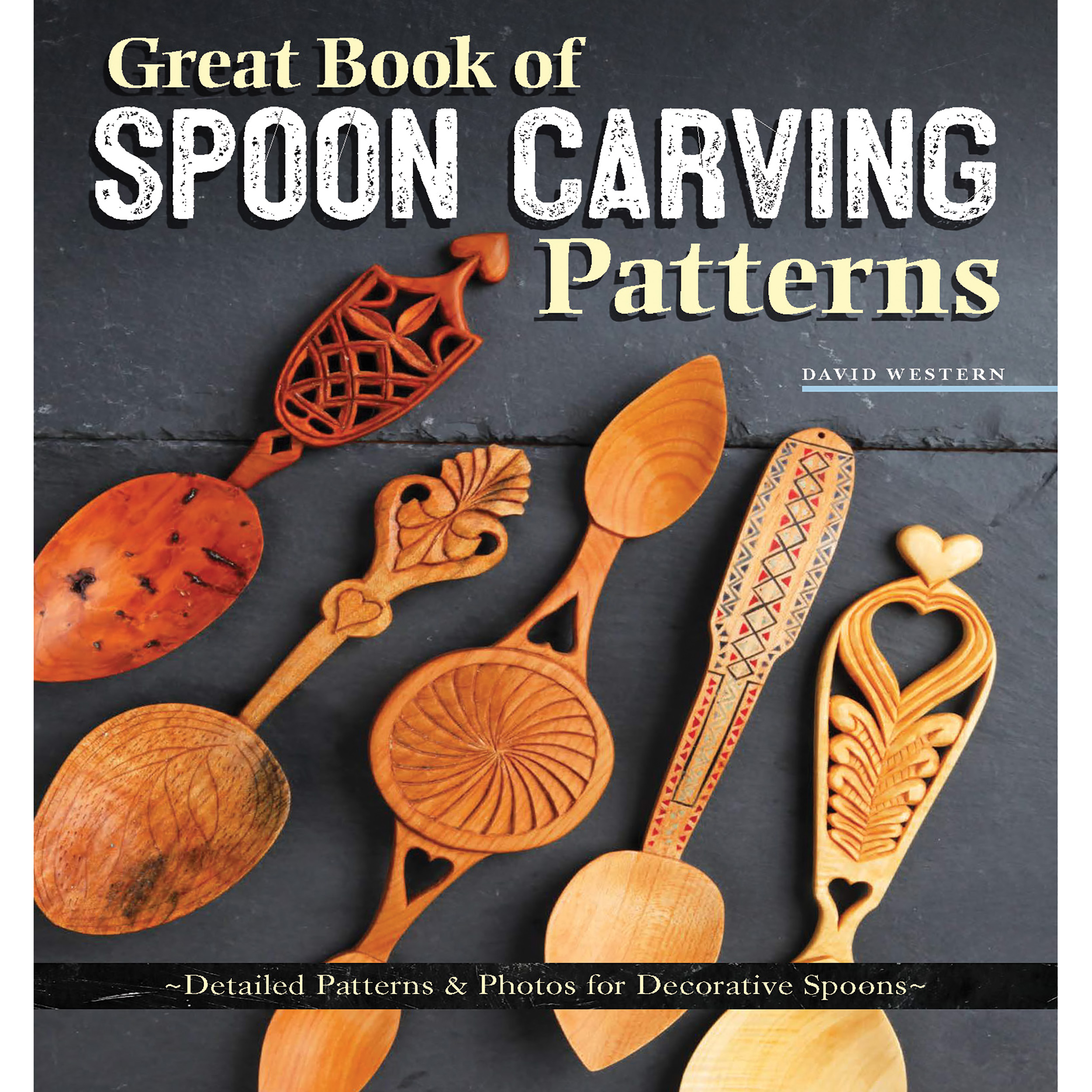 product: Fox Chapel Great Book of Spoon Carving Patterns shown
