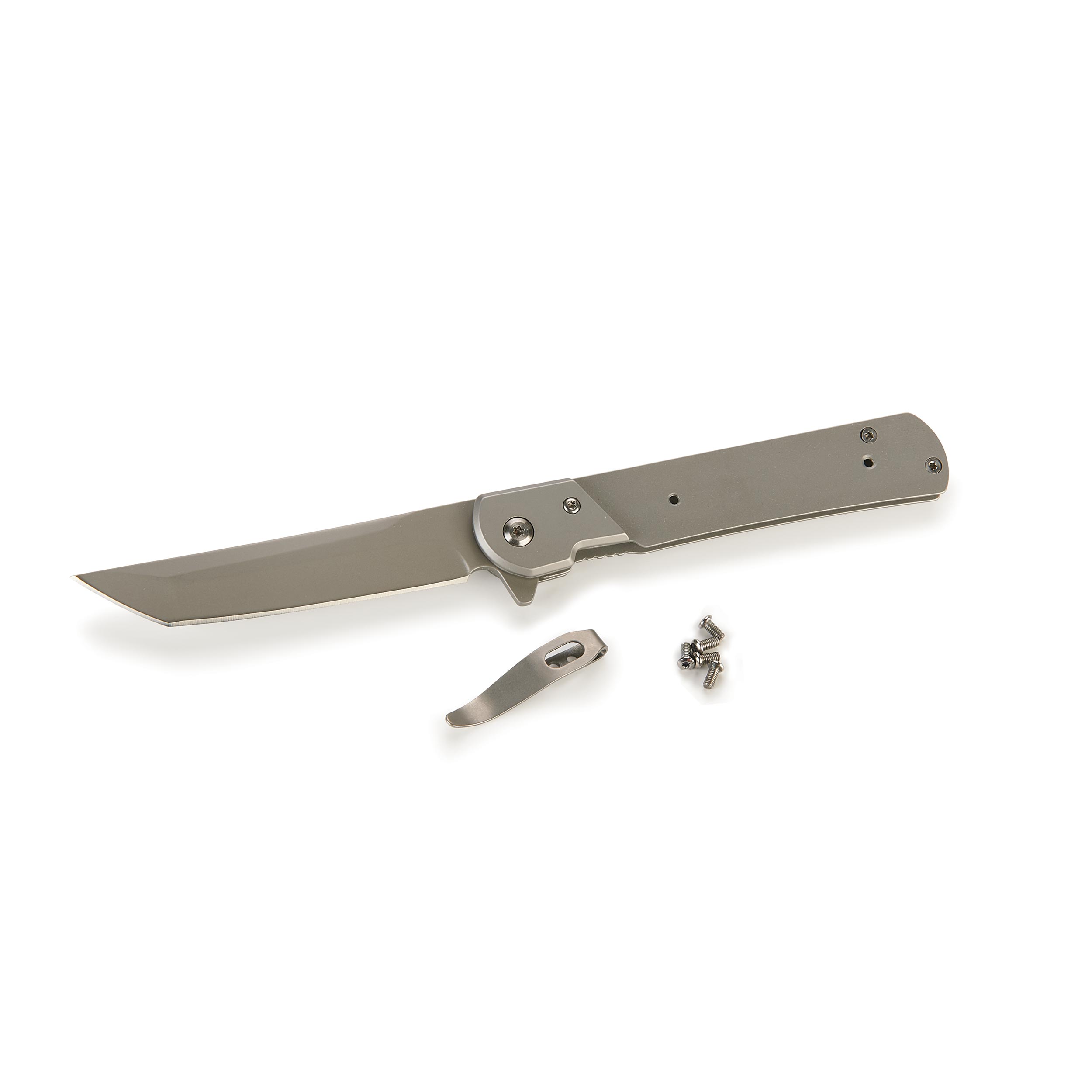 product: Sarge Tanto Liner Lock Folder Knife For Hunting & Fishing - 8